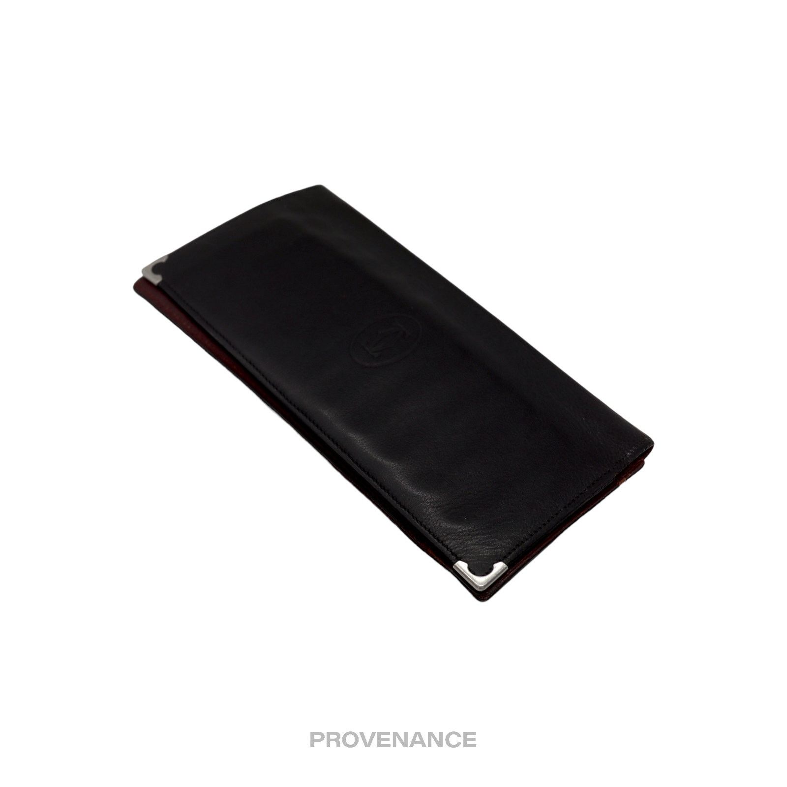 Cartier 🔴 Cartier Long Wallet - Black Calfskin Leather Size ONE SIZE - 5 Thumbnail