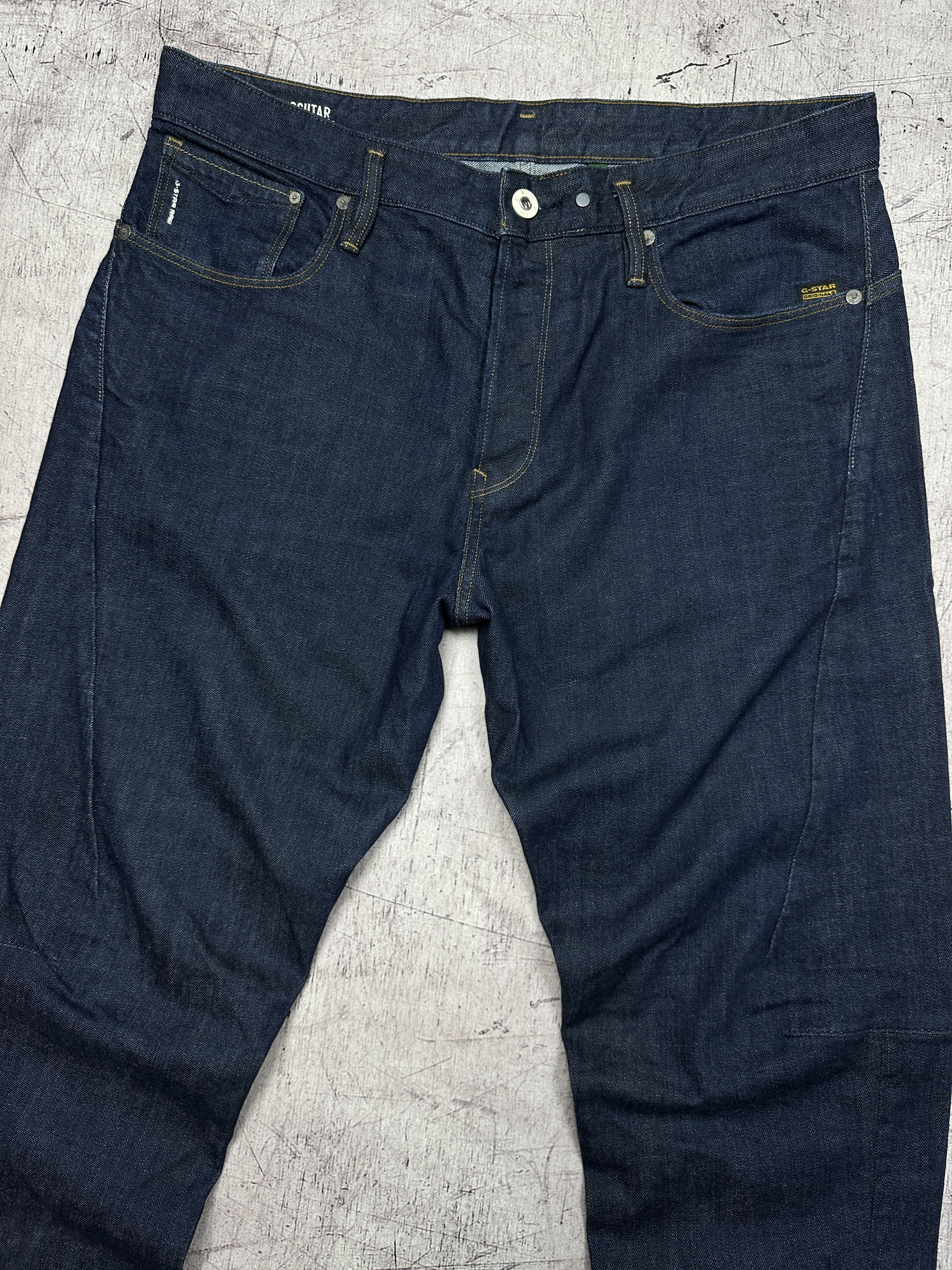 G-Star G Star Raw Scutar 3D Slim Tapered Mens Denim Pants Jeans Size US 36 / EU 52 - 2 Thumbnail