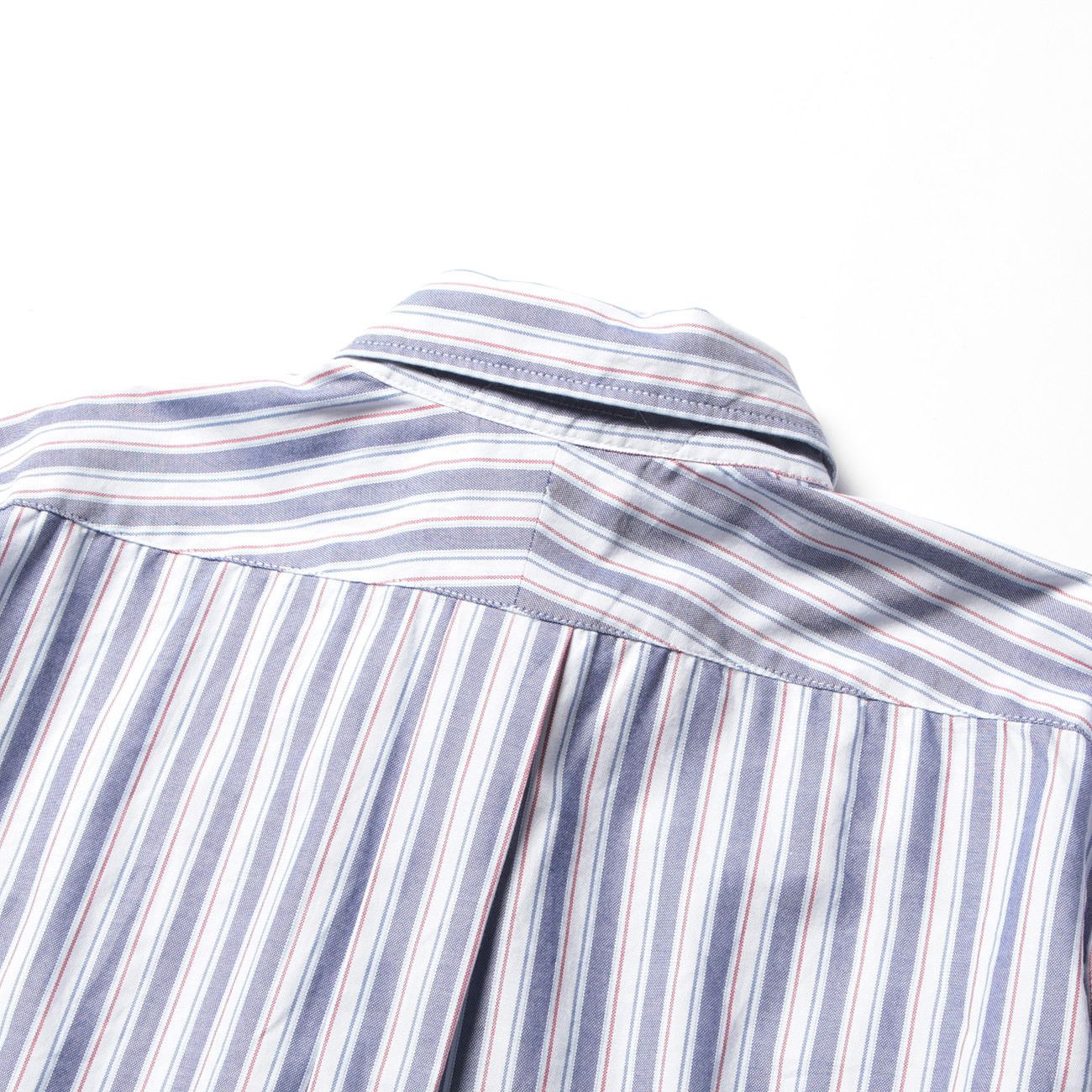 Engineered Garments 19 Century BD Oxford Shirt / White Blue Red Stripe Size US S / EU 44-46 / 1 - 4 Thumbnail
