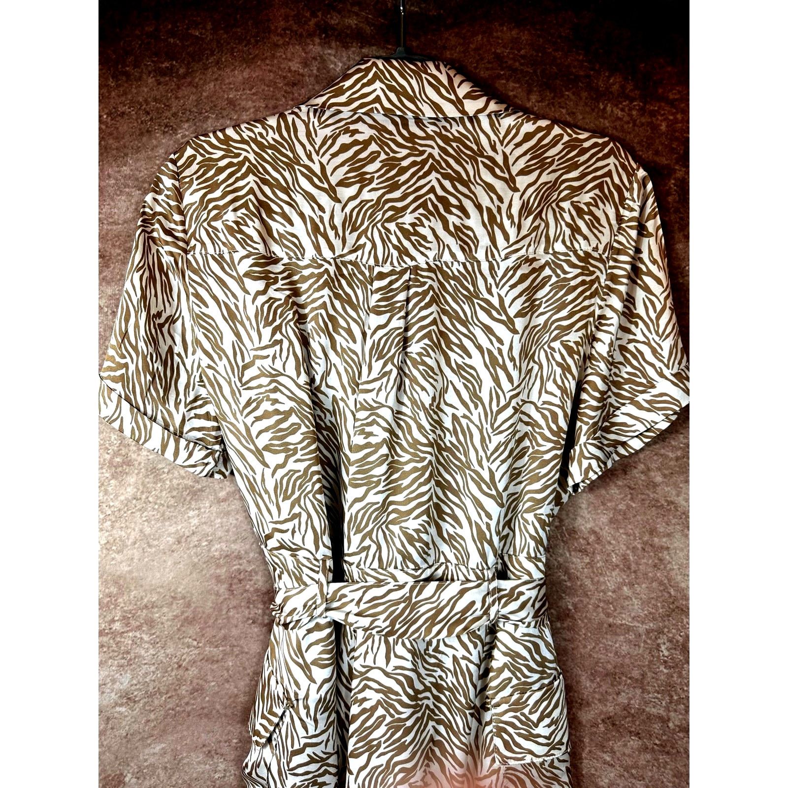 Other Lita by Ciara Animal Print Romper - Neutral Tiger - size M Size 30" / US 8 / IT 44 - 10 Thumbnail