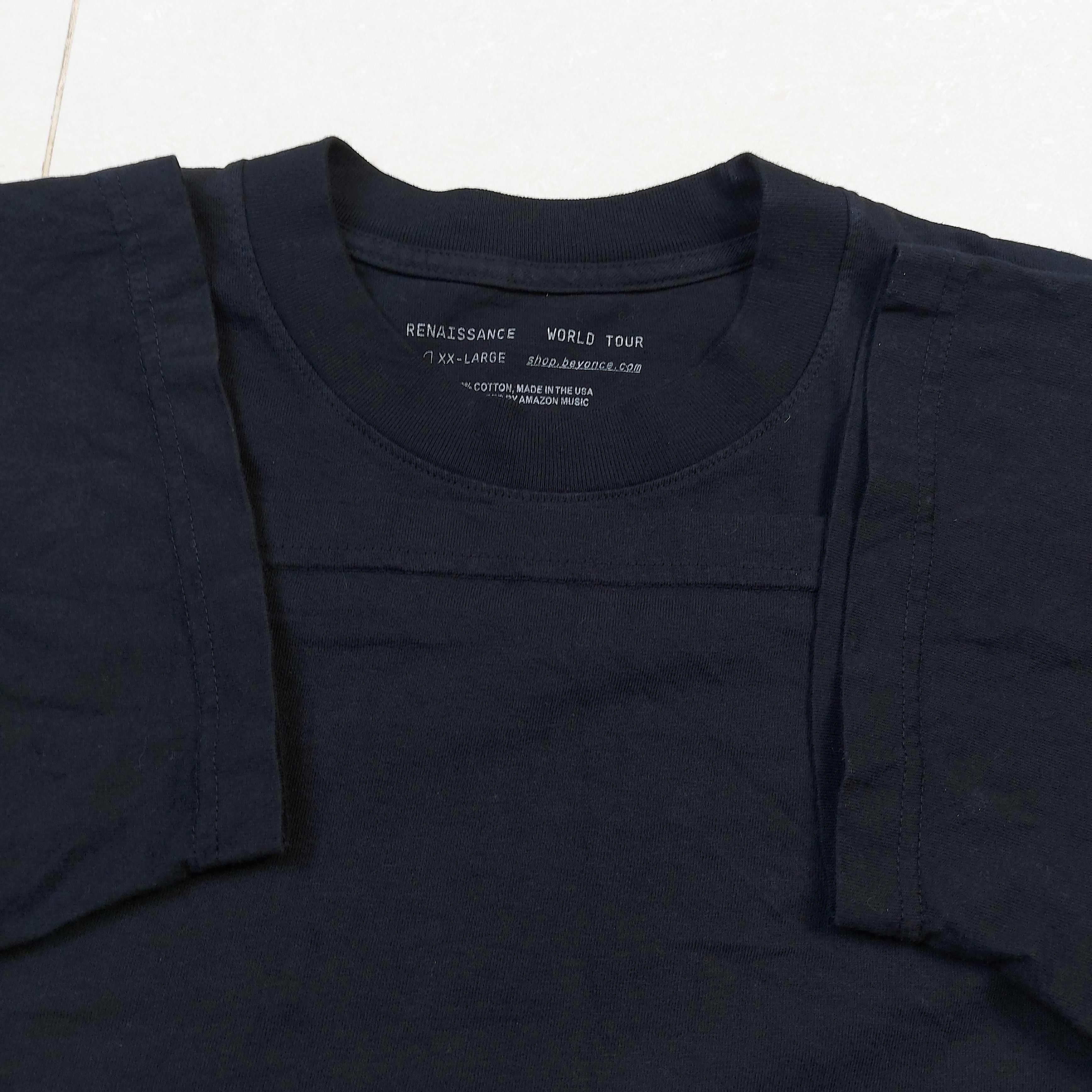 Beyonce Official 2023 Beyoncé Renaissance World Tour TEE Size US XXL / EU 58 / 5 - 11 Thumbnail