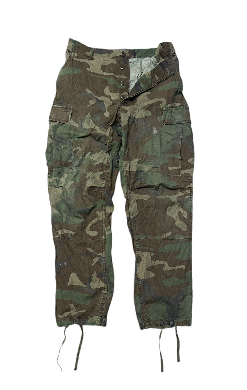 Vintage Vintage army camo cargo pants size 34 Size US 34 / EU 50 - 2 Thumbnail
