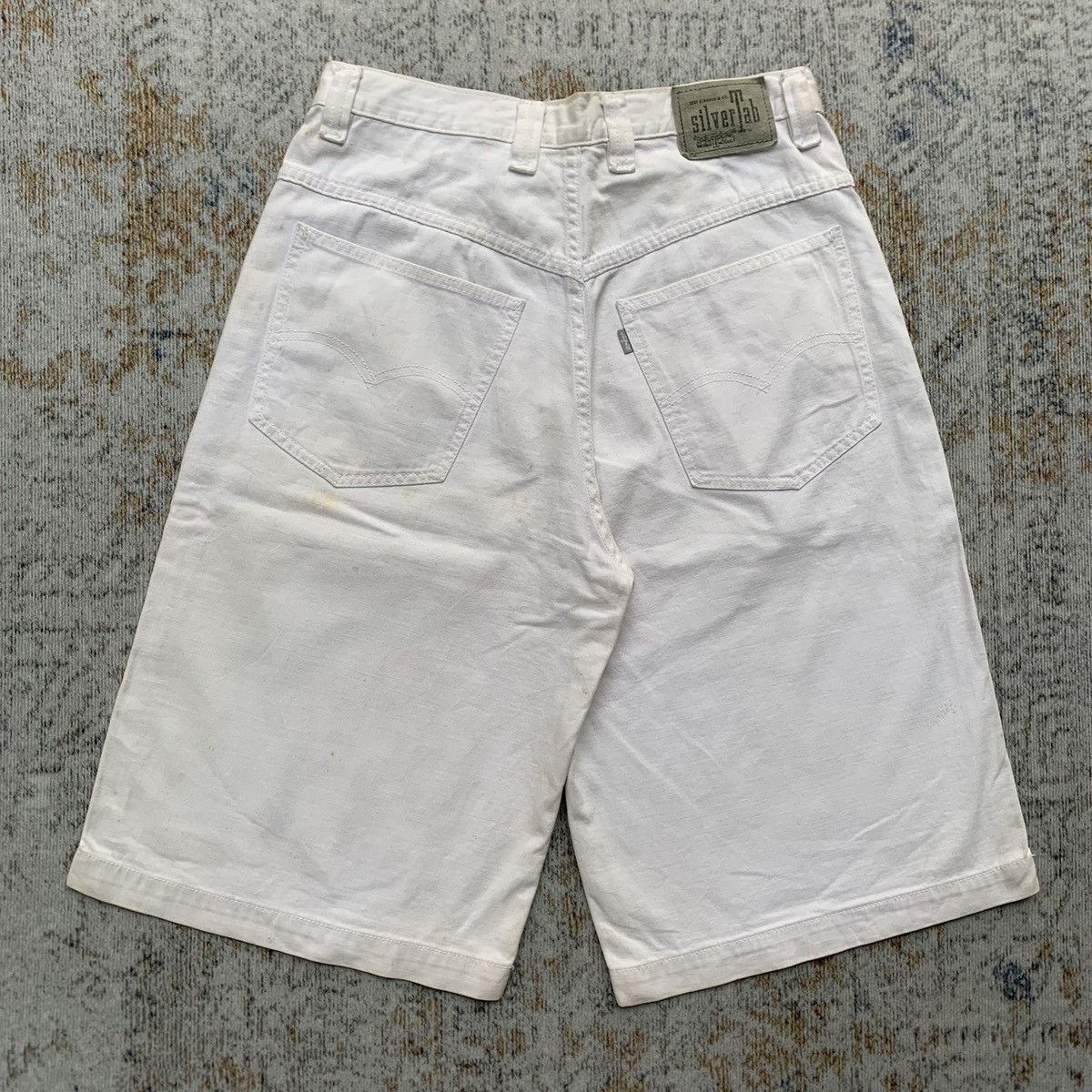 Levi's Rare 1990s Levi's Silver Tabs Baggy Jorts Jeans Size US 30 / EU 46 - 6 Thumbnail