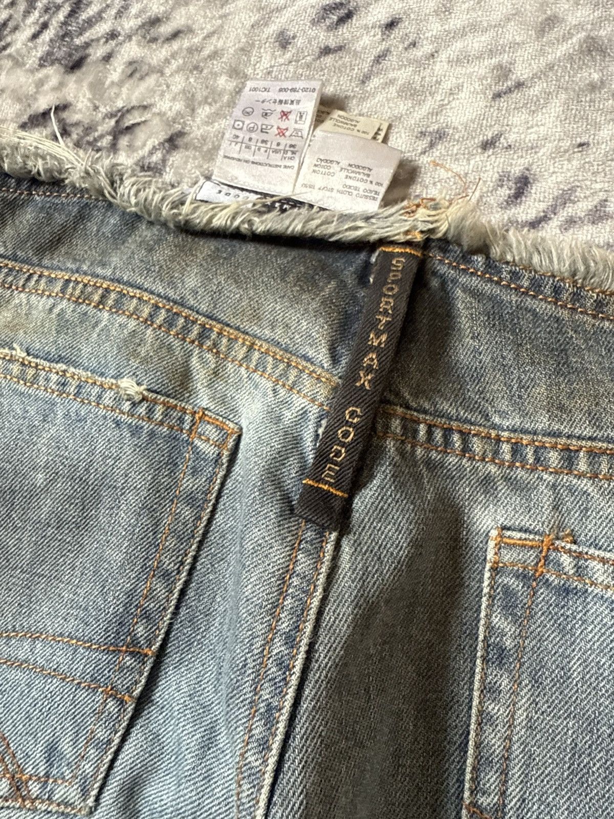 GOSTAR DE FUGA Sportmax Code By Max Mara Ornamental Embroidery Flared Jeans Size US 30 / EU 46 - 22 Thumbnail