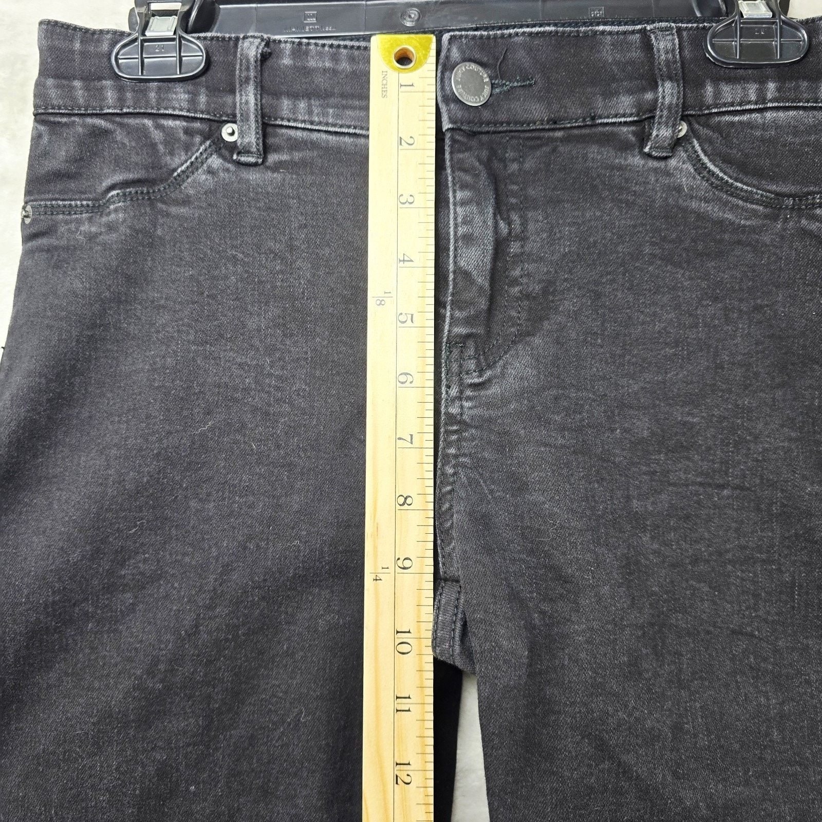 Juicy Couture Juicy Couture Capri Jeans Women Size 8 Black Strech 30x22 Size 30" / US 8 / IT 44 - 13 Thumbnail