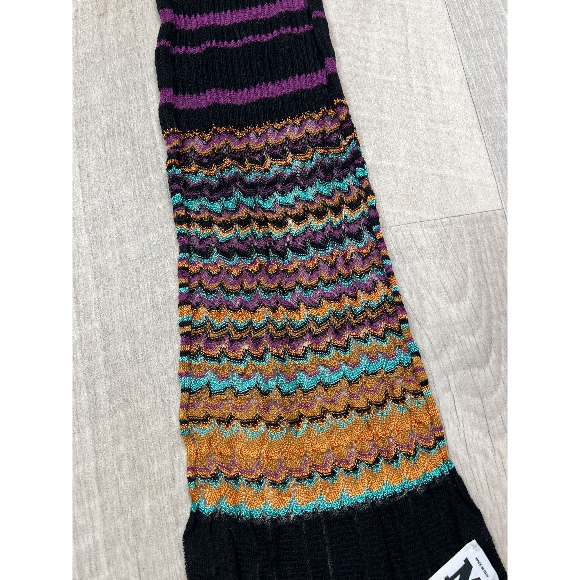 Missoni Women’s Missoni Multicolor Knit Scarf (Y0267) Size ONE SIZE - 5 Thumbnail