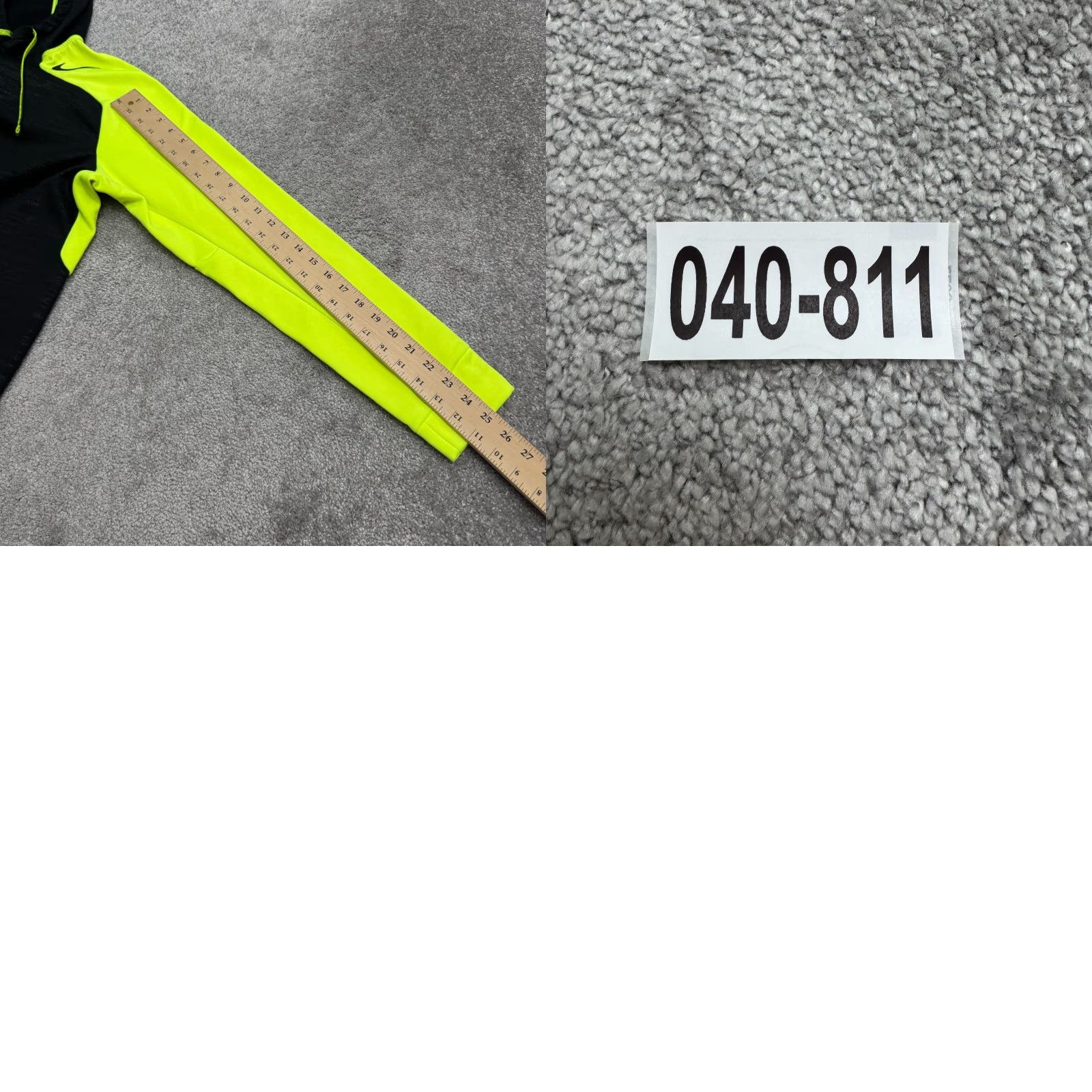 Nike Nike Pro Training Thermal-Fit Pullover Hoodie Mens Medium Black Neon Multicolor Nike Therma-Fit Sports Outdoor Sweatshirt Hooded Long Sleeve Size US M / EU 48-50 / 2 - 9 Thumbnail