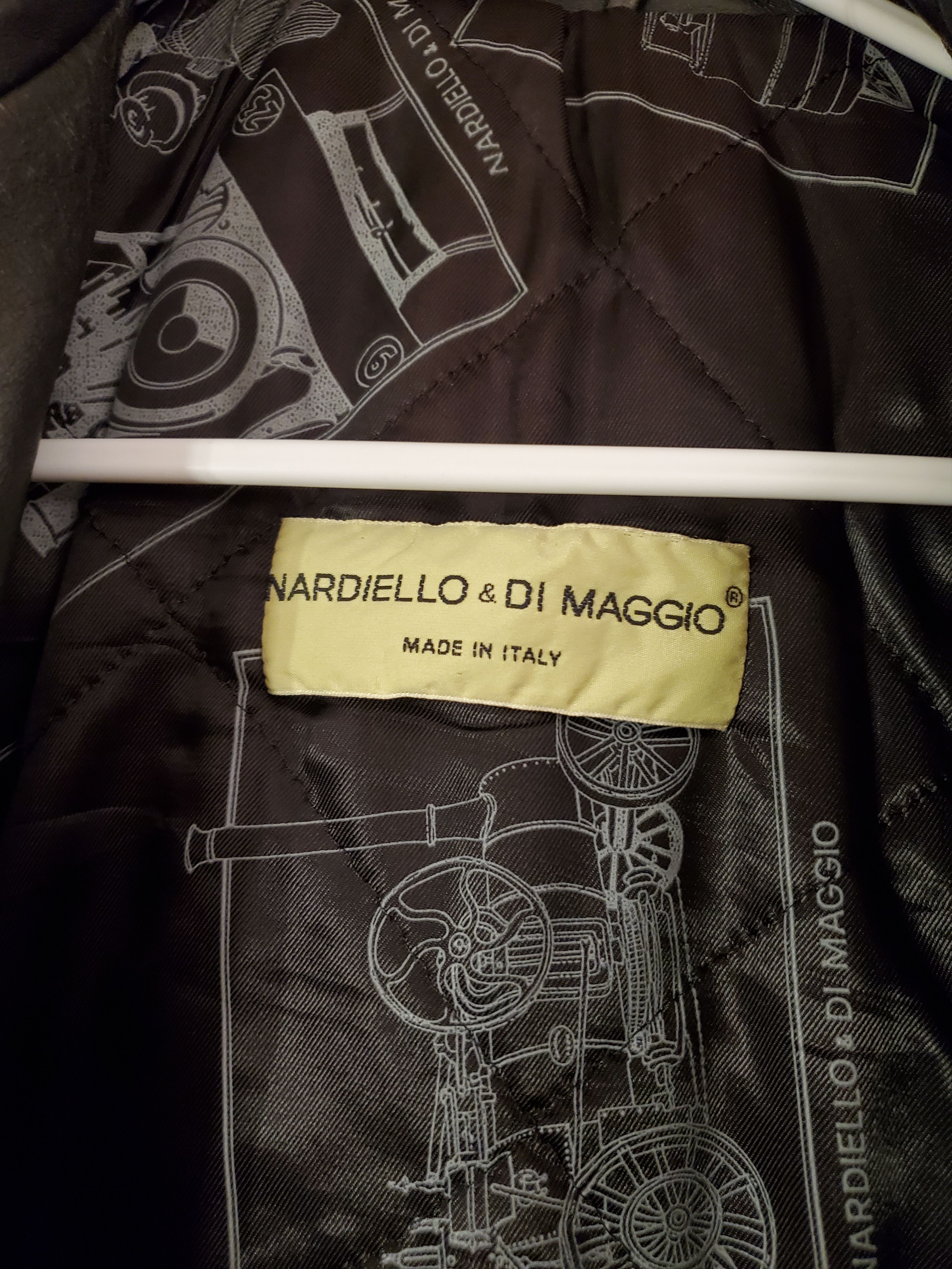 Other Italian Lambskin Leather Jacket Nardiello & Di Maggio Size US S / EU 44-46 / 1 - 3 Thumbnail
