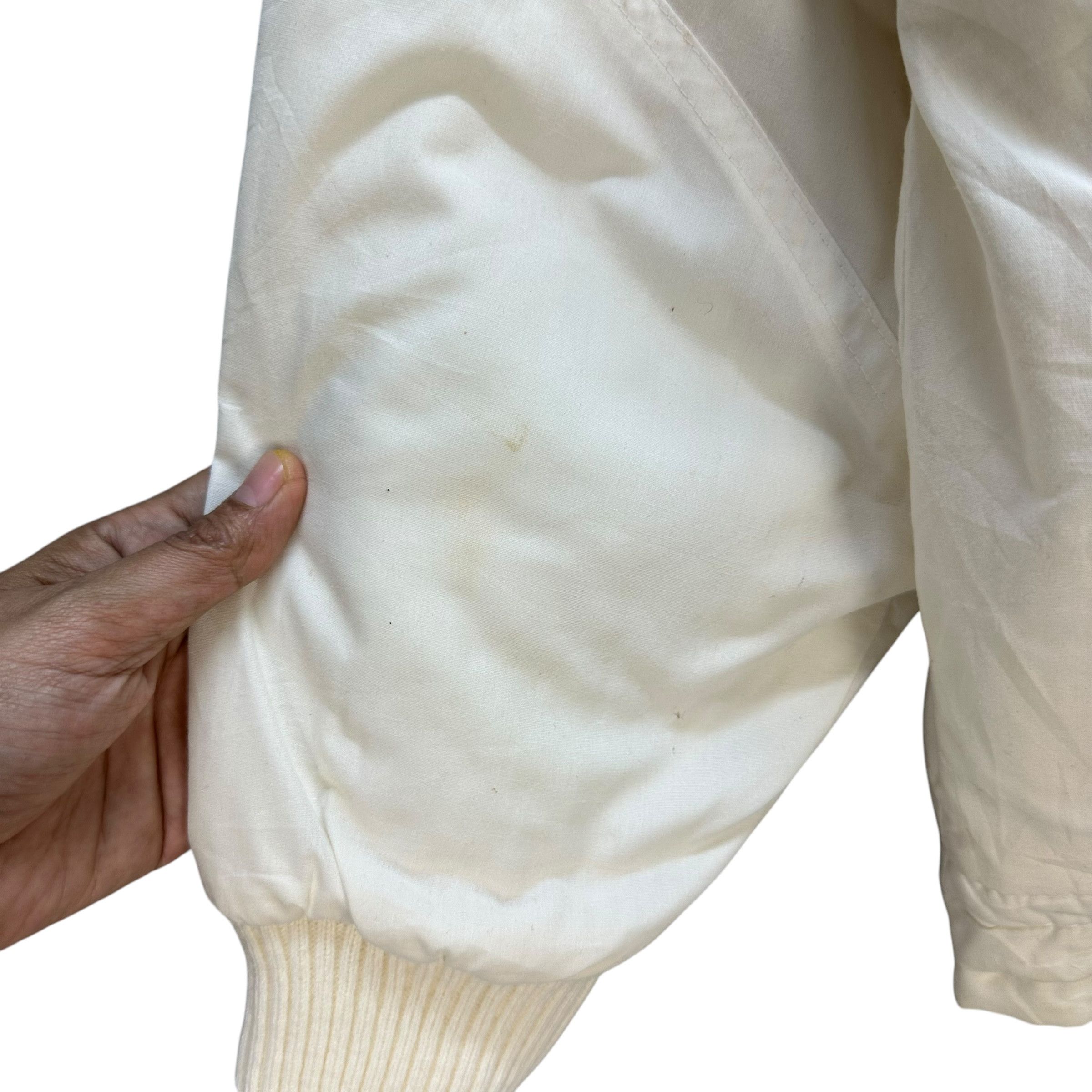 Vintage 90's RESERVE White Parachute Bomber Jacket #A73-1758 Size US L / EU 52-54 / 3 - 17 Thumbnail