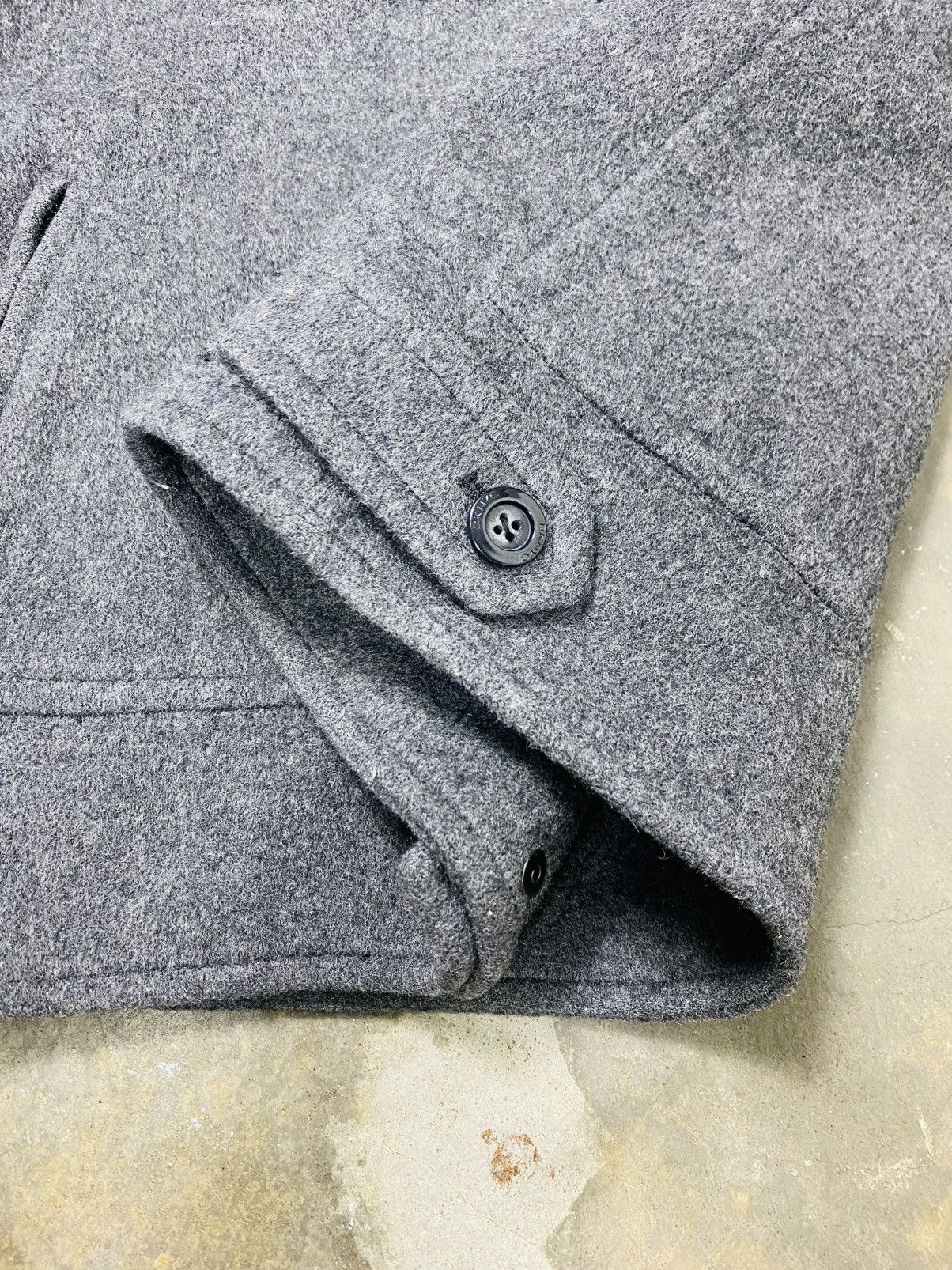 DKNY Rare DKNY Zipper Hoodie Wool Jacket Size S / US 4 / IT 40 - 11 Thumbnail
