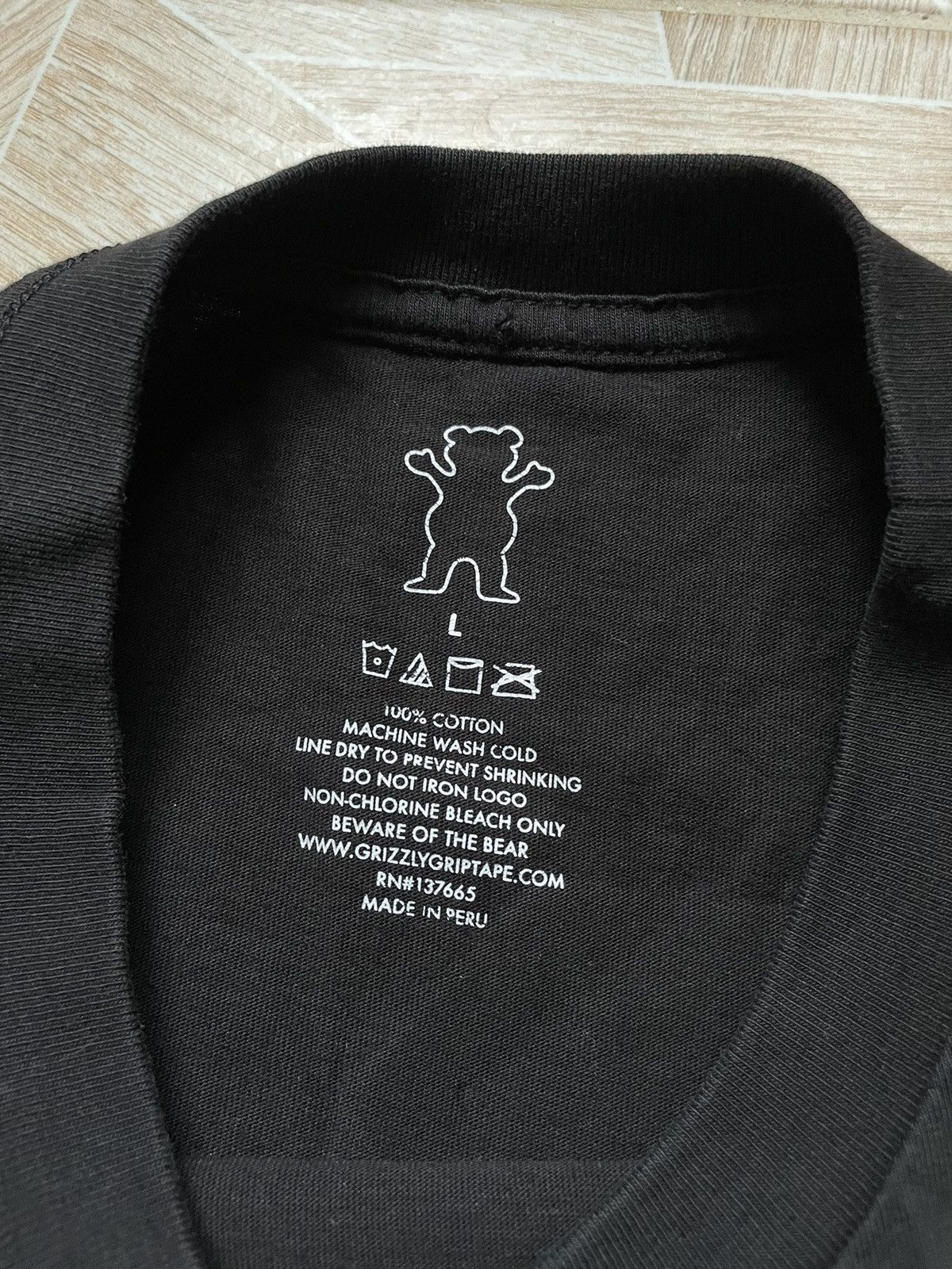Grizzly Griptape Y2K Retro Grizzly Grip Tape Big Logo Sb Vintage Street Tee Size US L / EU 52-54 / 3 - 9 Thumbnail