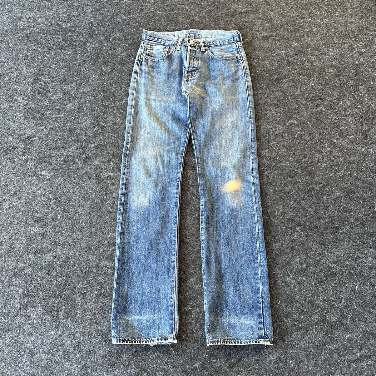 Levi's Vintage Levis 501 Distressed Blue Denim 28x32 D566 Size US 28 / EU 44 - 1 Thumbnail