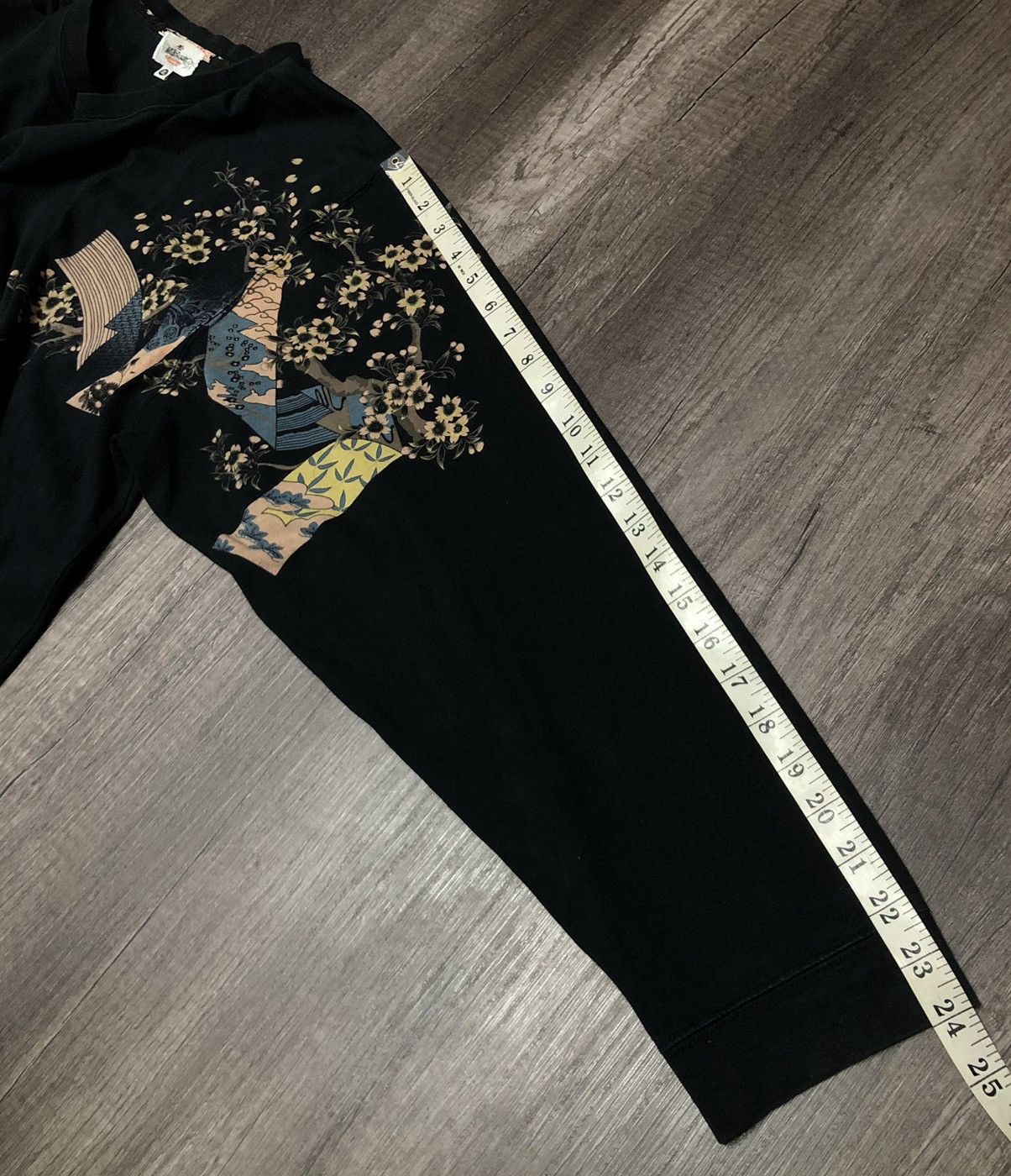 Japanese Brand × Vintage VINTAGE KARAKURI TAMASHI SUKAJAN KOI BIG LOGO LONG SLEEVE Size US XXL / EU 58 / 5 - 4 Thumbnail