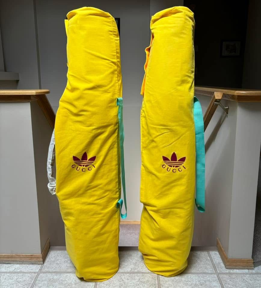 Adidas × Gucci Gucci x Adidas GG Monogram Golf Bags Size ONE SIZE - 3 Thumbnail