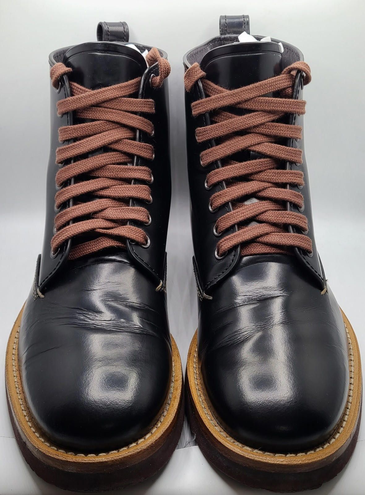 Coach Coach Derby Black Spazzolato Combat Boots Men Size 7.5 G1255 Size US 7.5 / EU 40-41 - 1 Thumbnail