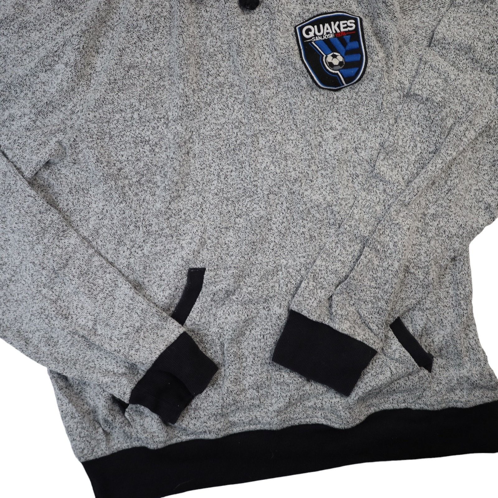 Adidas × Vintage Adidas Originals San Jose Quakes Hoodie Size US L / EU 52-54 / 3 - 3 Thumbnail