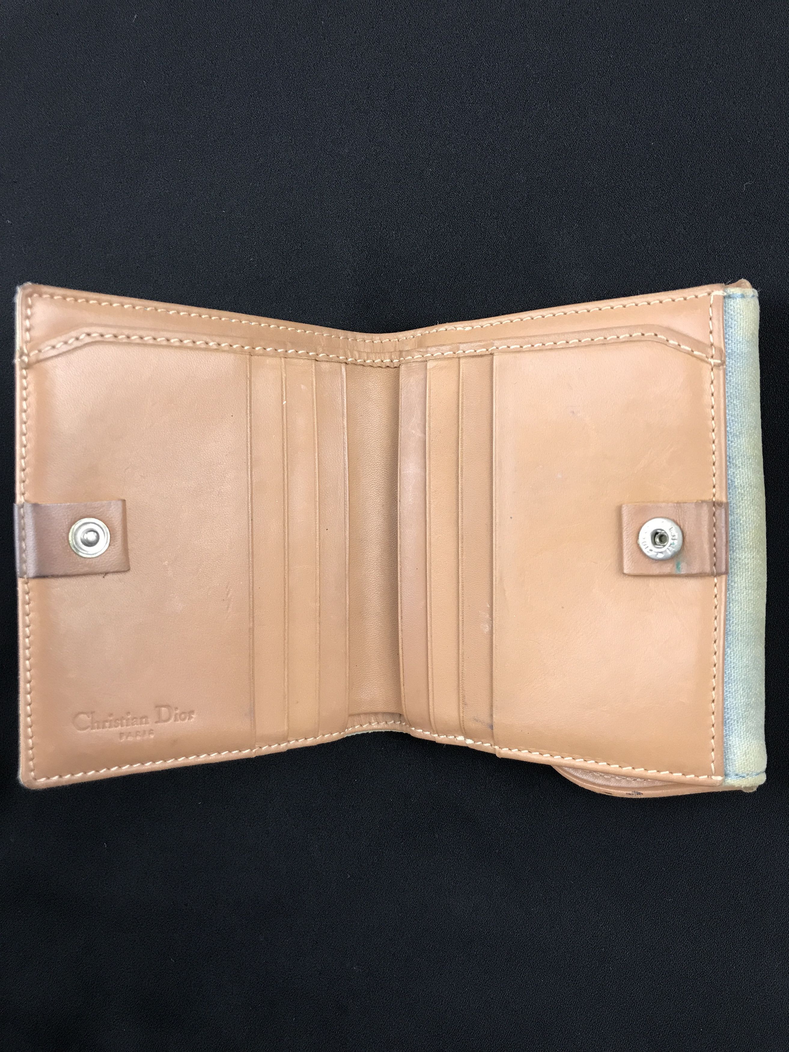 Christian Dior Monsieur × Vintage Vintage Christian Dior Saddle Wallet Size ONE SIZE - 6 Thumbnail