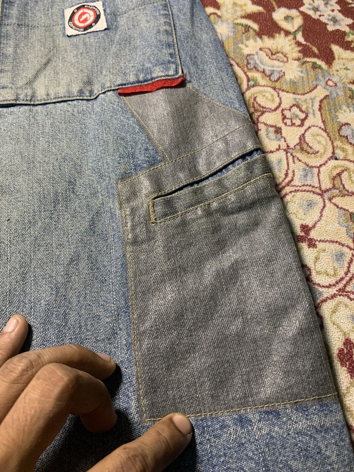 Ecko Unltd. 🔥BAGGY🔥ECKO CARPENTER BAGGY DENIM PANT VERY WORN Size US 30 / EU 46 - 21 Thumbnail
