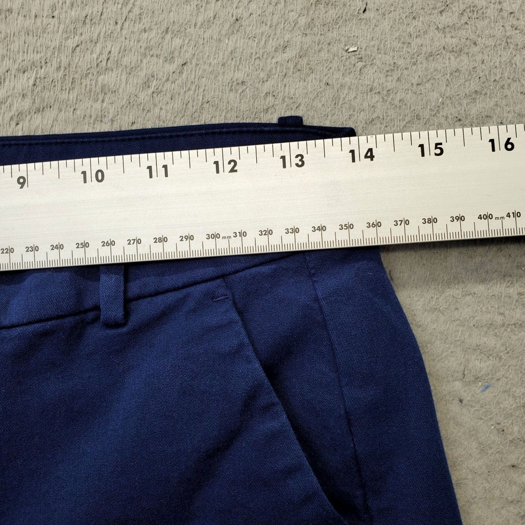 J.Crew J.CREW Kallie Pants Women's Size 4 Blue Stretch Slim Fit Comfort Straight Leg Size 27" / US 4 / IT 40 - 5 Thumbnail