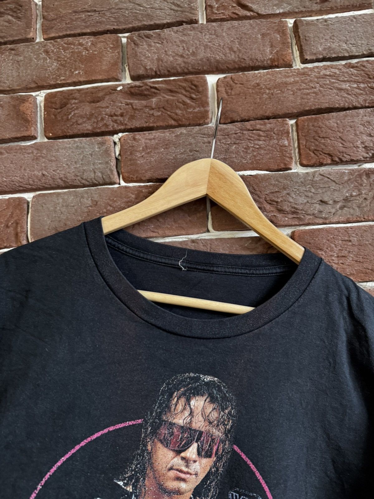 Vintage WWF Bret Hitman Hart Rare Wrestling T Shirt Size US XXL / EU 58 / 5 - 5 Thumbnail