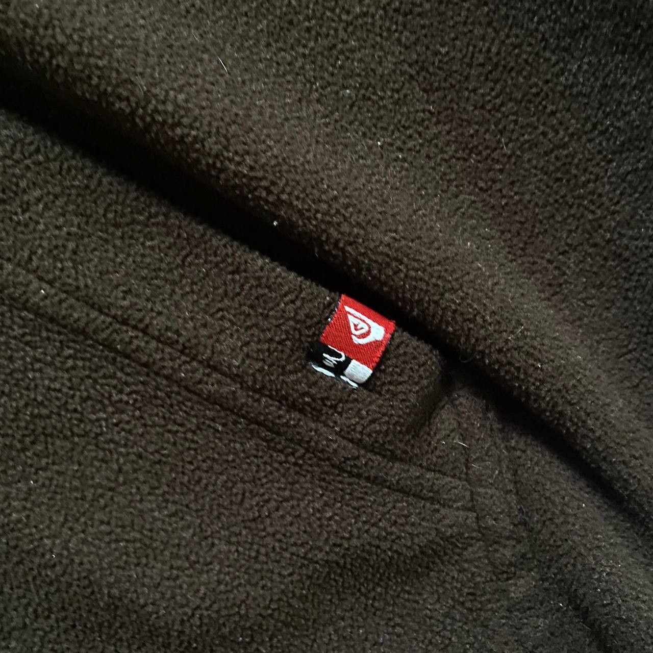 Quiksilver VINTAGE Y2K QUIKSILVER AMAZING RARE BROWN FLEECE HOODIE 151 Size US L / EU 52-54 / 3 - 3 Thumbnail