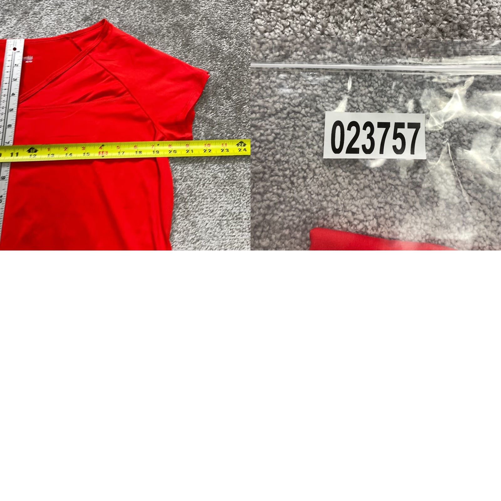 Vintage Columbia Top Women XL Red Active Raglan Short Sleeve V-Neck Casual Athleisure Size XL / US 12-14 / IT 48-50 - 8 Thumbnail