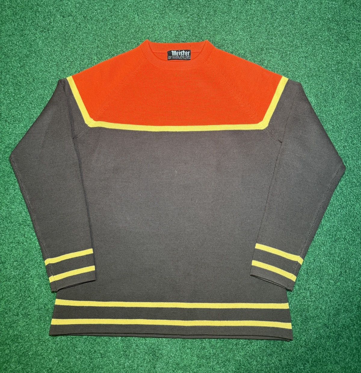 Vintage Vintage 60s 70s Meister Wool Retro Pullover Sweater Size US S / EU 44-46 / 1 - 1 Thumbnail