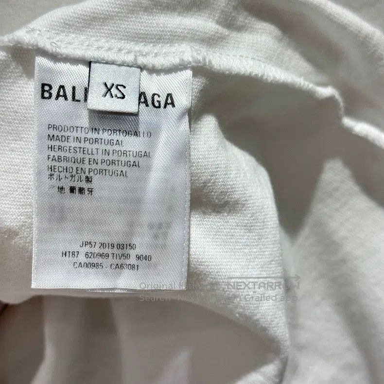 Balenciaga Balenciaga White Mailbox Symbol Short Sleeve Size US XS / EU 42 / 0 - 4 Thumbnail