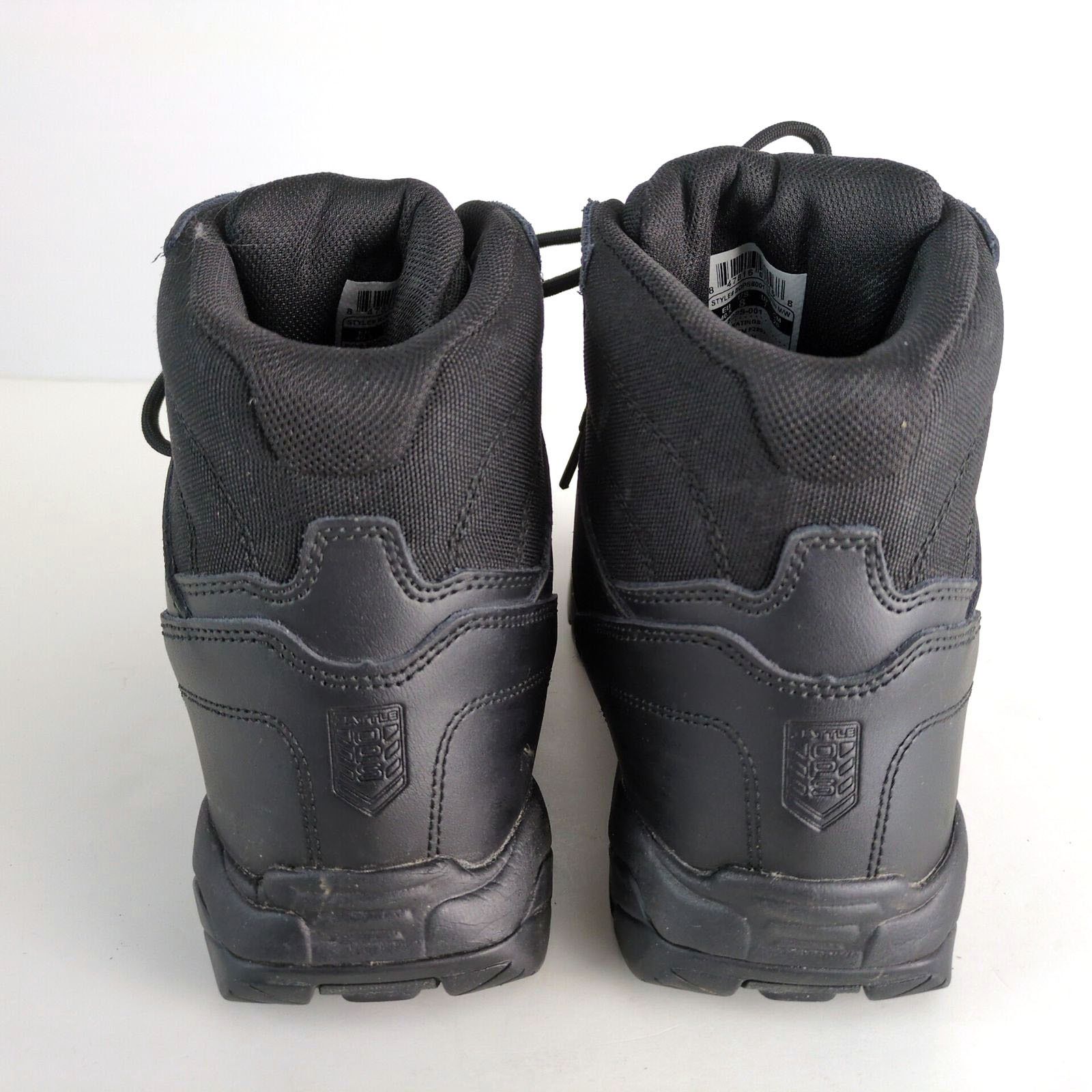 Other Black Ops Men's 8 Leather Waterproof Tactical Work Boots Size US 8 / EU 41 - 6 Thumbnail