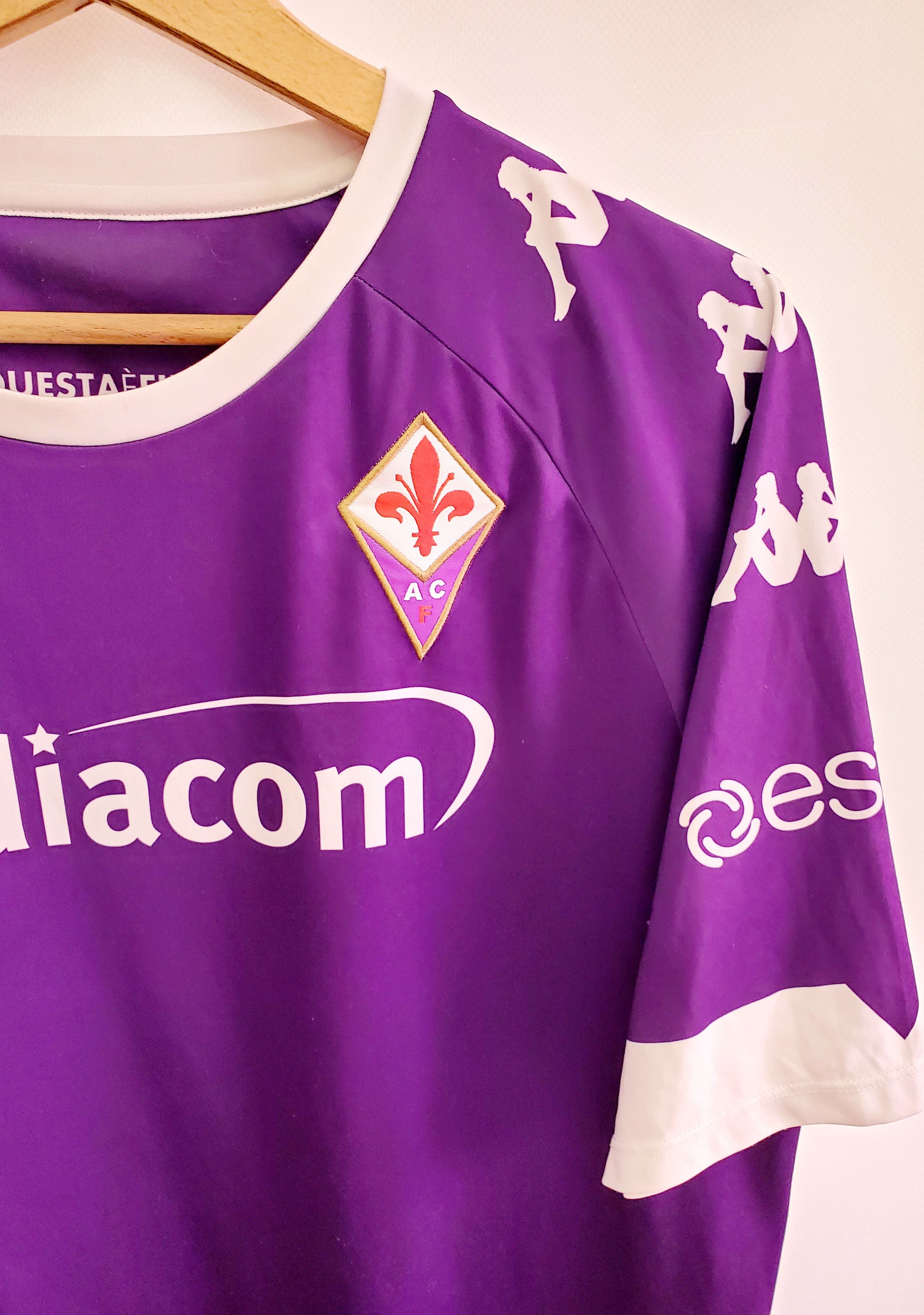 Kappa Fiorentina Home football shirt 2020 - 2021 Jersey size L Size US L / EU 52-54 / 3 - 2 Thumbnail