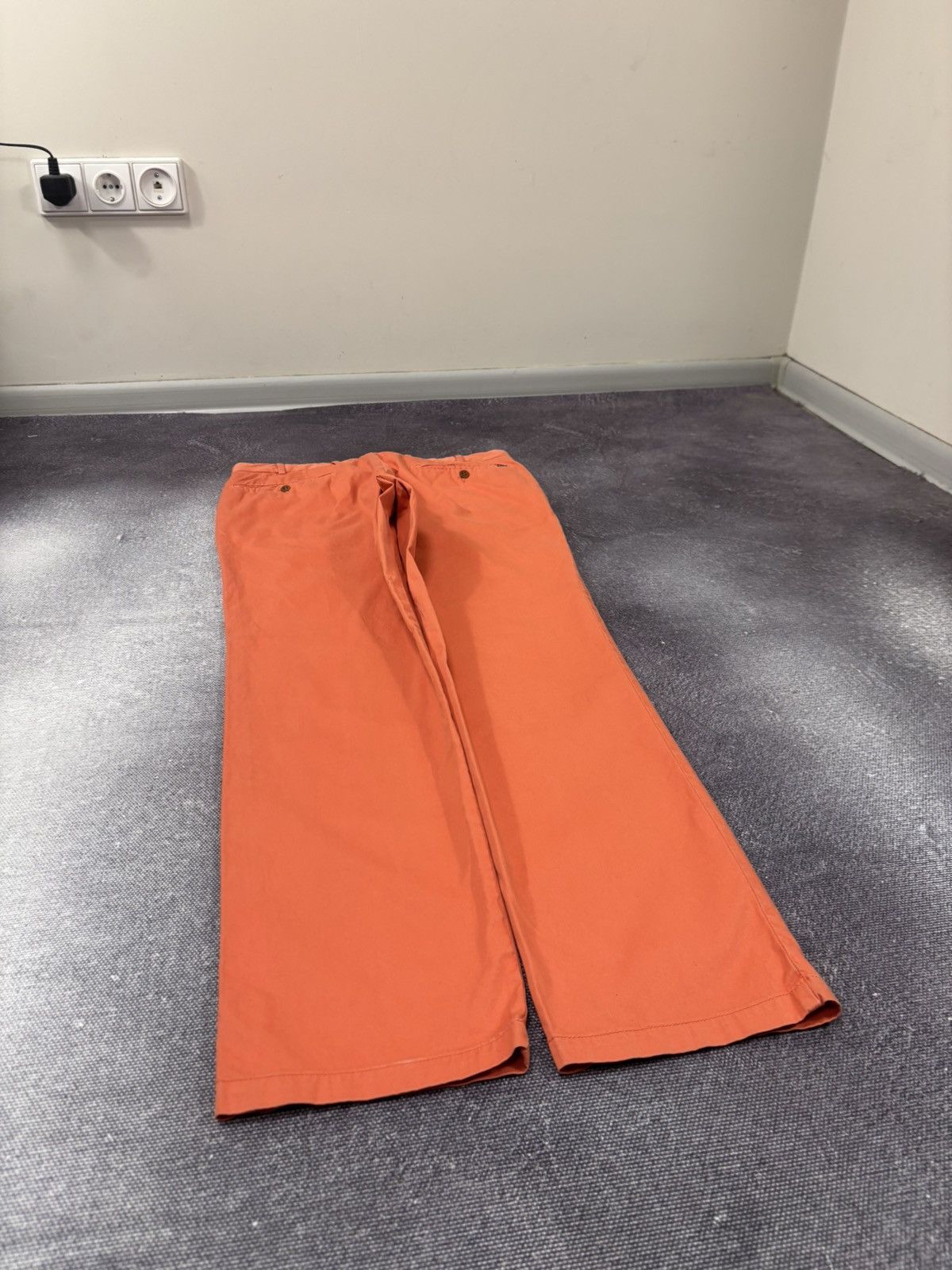 Polo Ralph Lauren Polo Ralph Lauren Men’s Classic Fit Orange Chino Pants Size US 32 / EU 48 - 14 Thumbnail