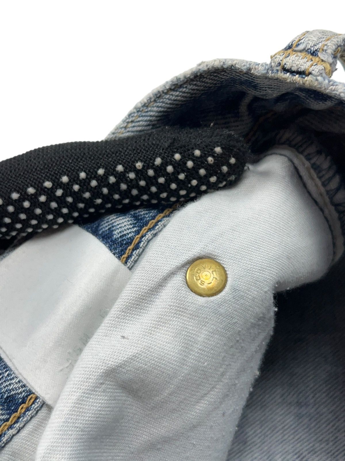 Edwin Vintage 80s Edwin Washed Denim Jeans Distressed Scovill Size US 32 / EU 48 - 13 Thumbnail