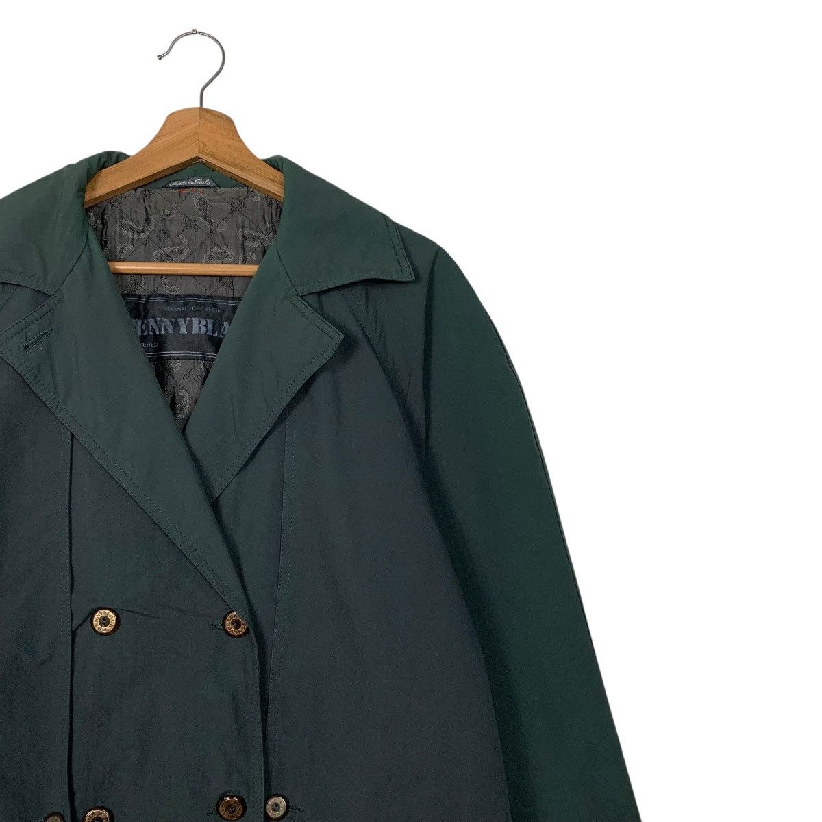 Other Penny Black Double Breasted Overcoat Made In Italy Size M / US 6-8 / IT 42-44 - 6 Thumbnail