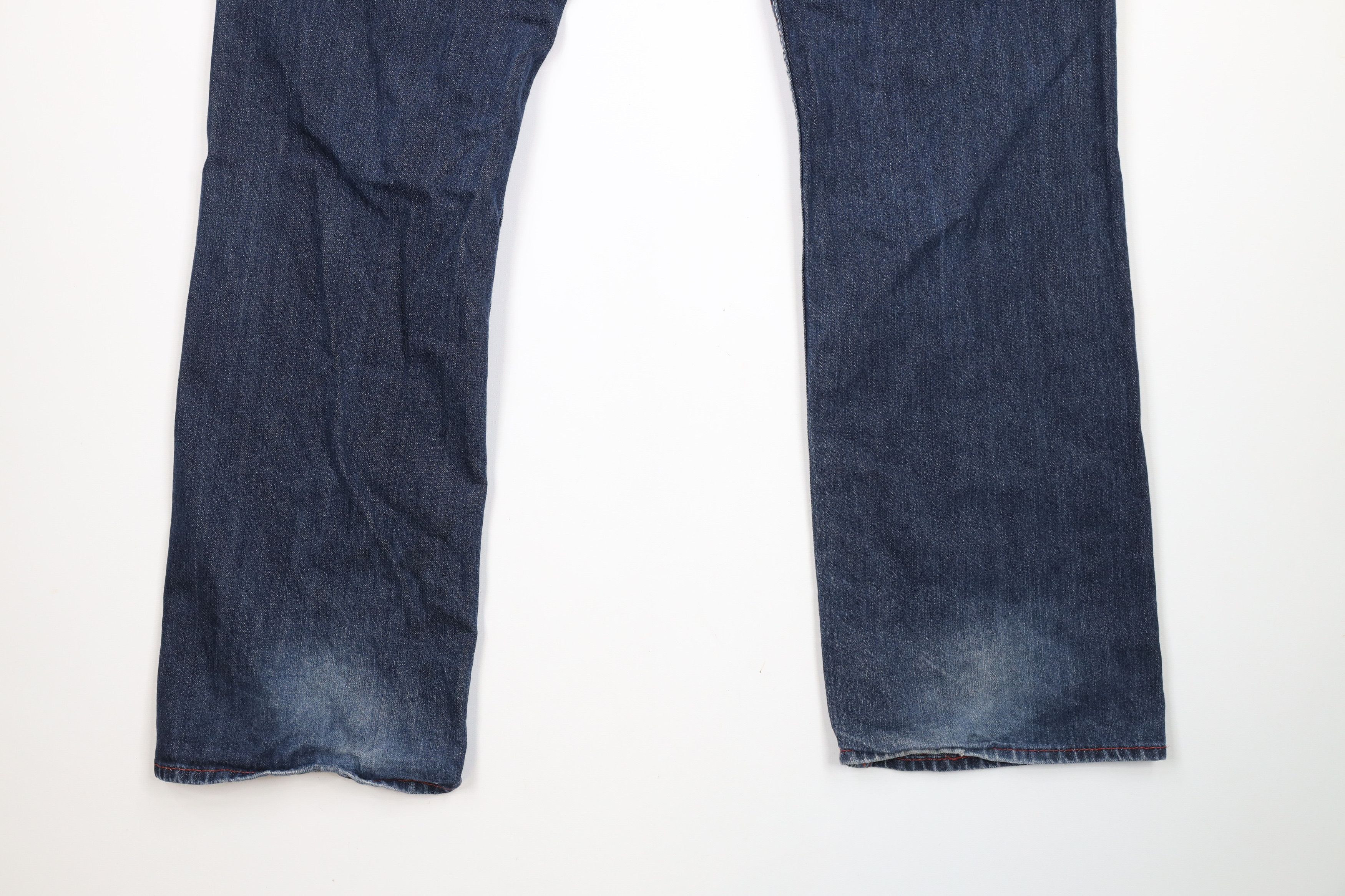 True Religion × Vintage Vintage True Religion Stitch Straight Leg Denim Jeans US Size US 36 / EU 52 - 11 Thumbnail