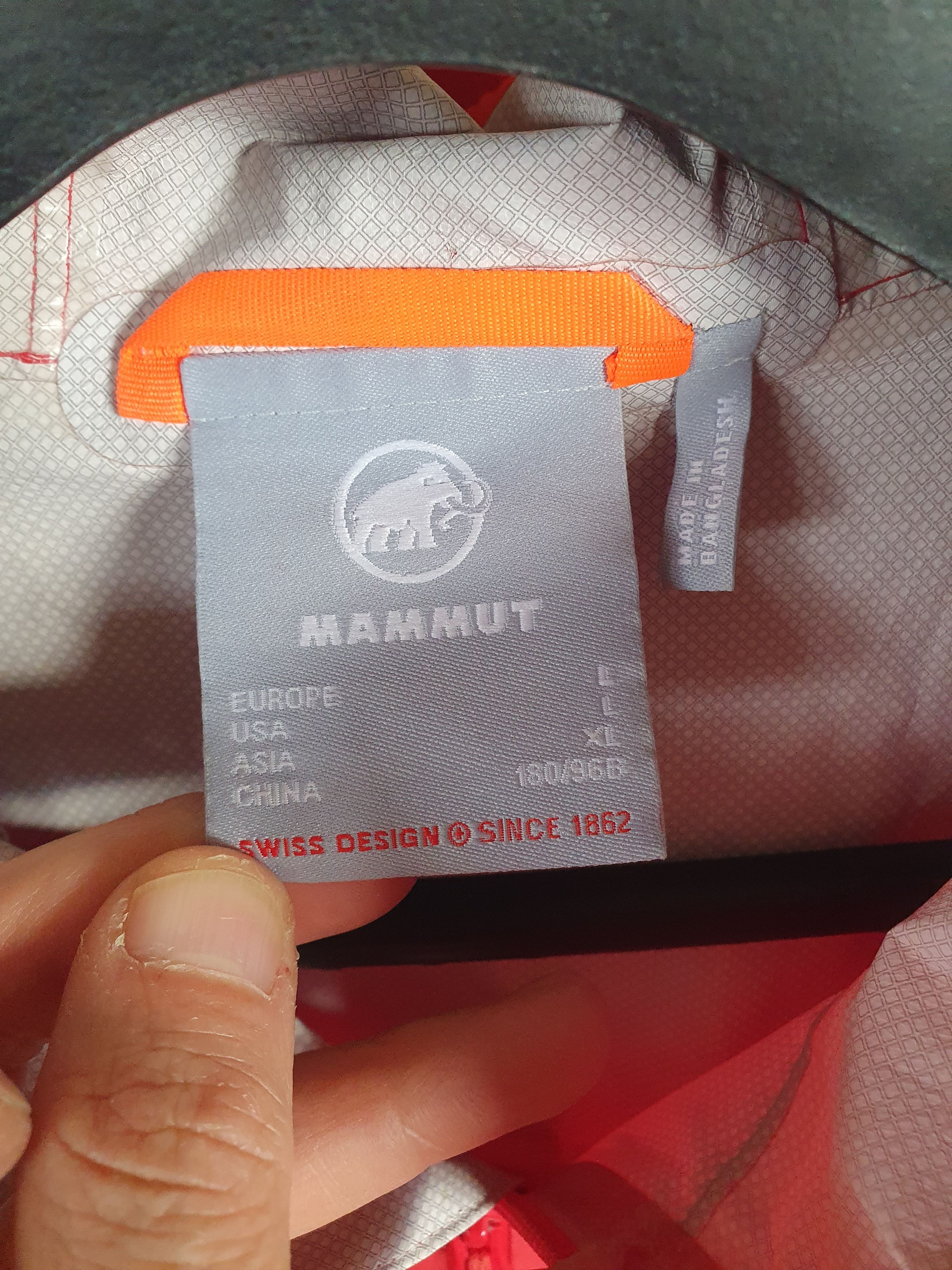 Mammut Mammut Albula Jacket Shell Rain Hiking sz L Size US L / EU 52-54 / 3 - 3 Thumbnail