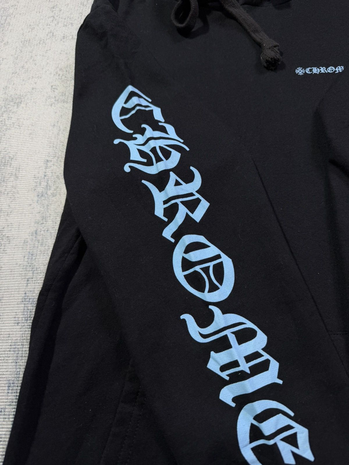 Chrome Hearts Chrome Hearts - Blue Spellout Sleeves Pullover Size US S / EU 44-46 / 1 - 8 Thumbnail