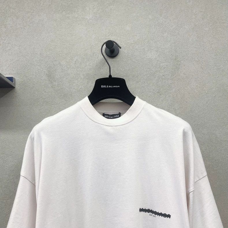 Balenciaga Balenciaga Logo Letter Printed Short Sleeve Size US M / EU 48-50 / 2 - 4 Thumbnail