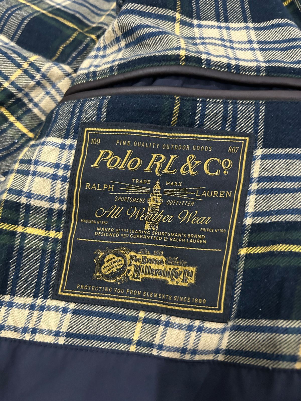 Polo Ralph Lauren Oilcloth Car Coat Size US M / EU 48-50 / 2 - 4 Thumbnail