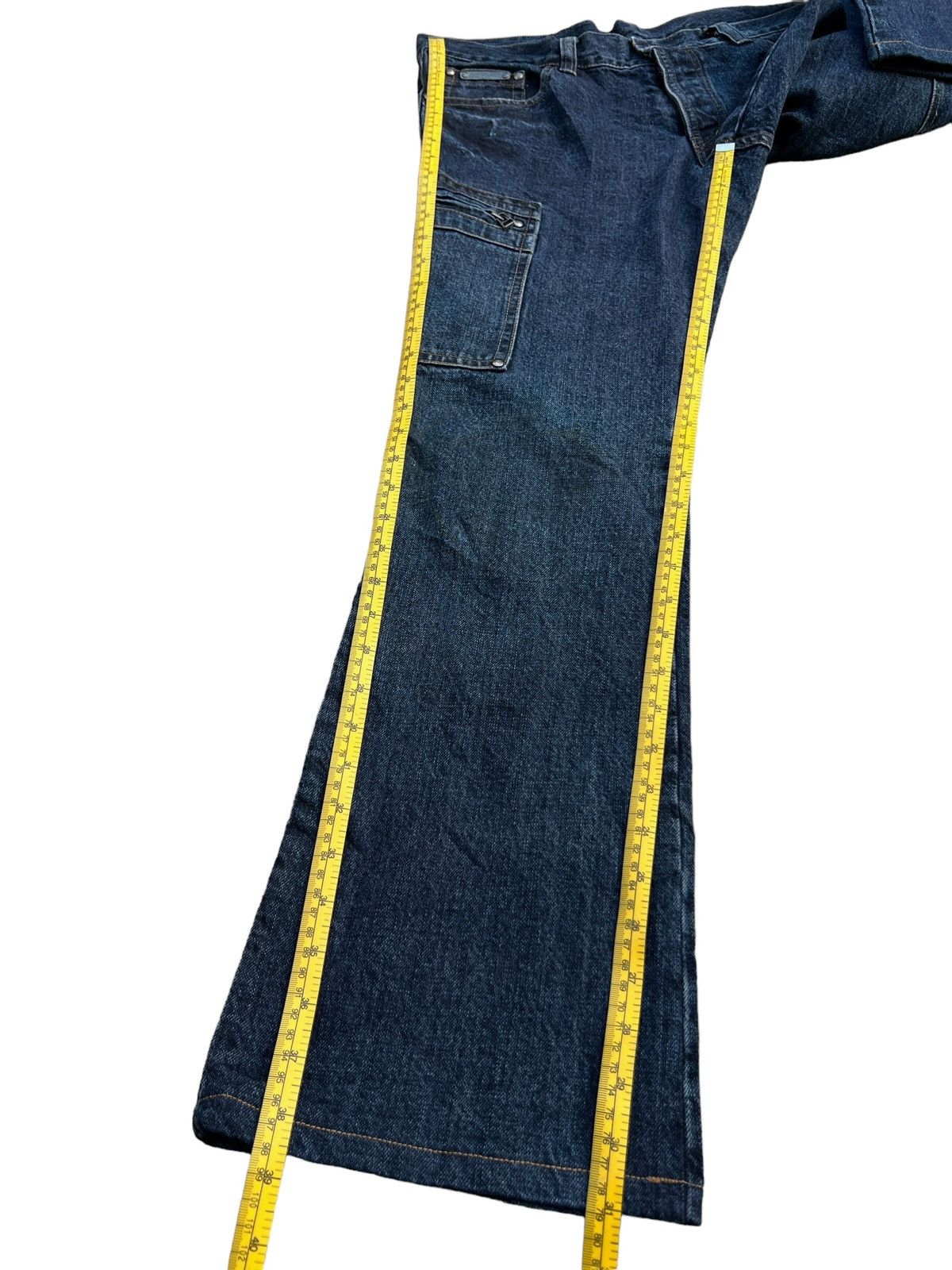 5351 Pour Les Homme Japan Flare Cargo Denim Jeans 34x31