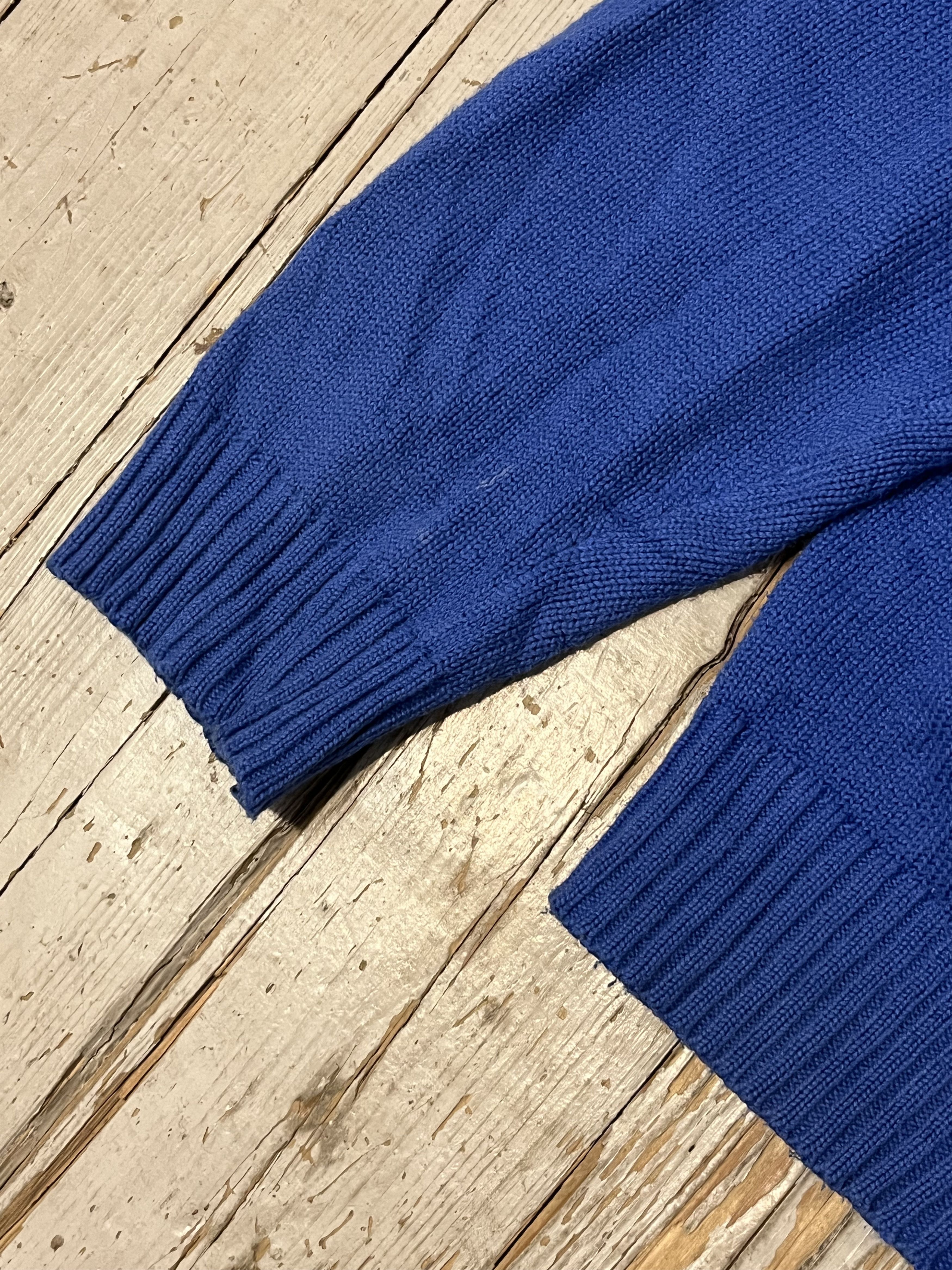 Polo Ralph Lauren × Vintage 90s Polo Ralph Lauren 1/4 Turtleneck Zipper Sweater Size US XL / EU 56 / 4 - 5 Thumbnail