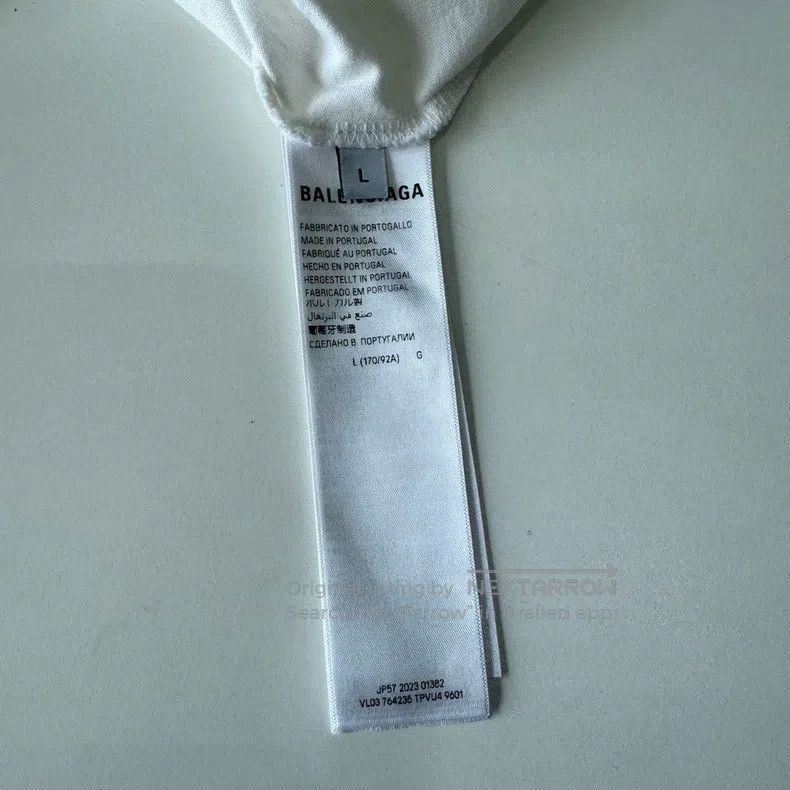 Balenciaga Balenciaga Letter Logo Printed Round Neck Short Sleeve T-S Size US L / EU 52-54 / 3 - 5 Thumbnail