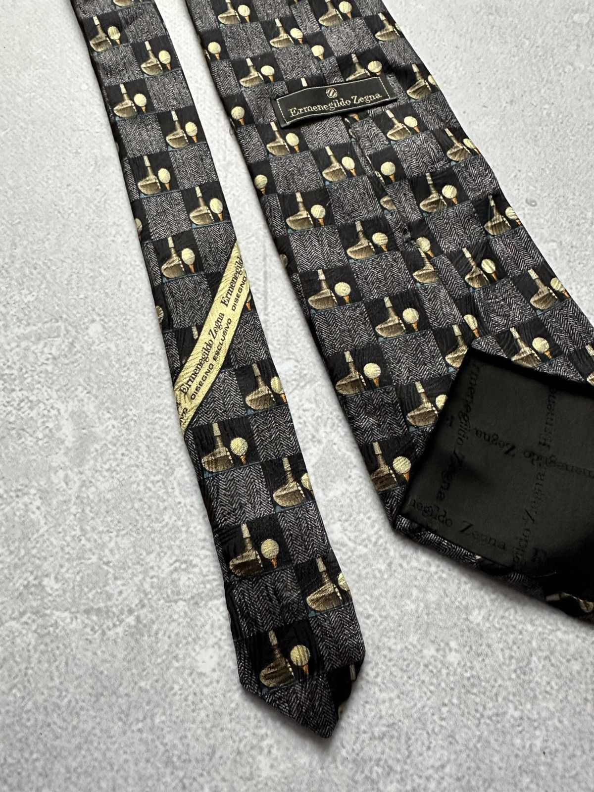 Ermenegildo Zegna × Vintage Tie Ermenegildo Zegna vintage Size ONE SIZE - 5 Thumbnail