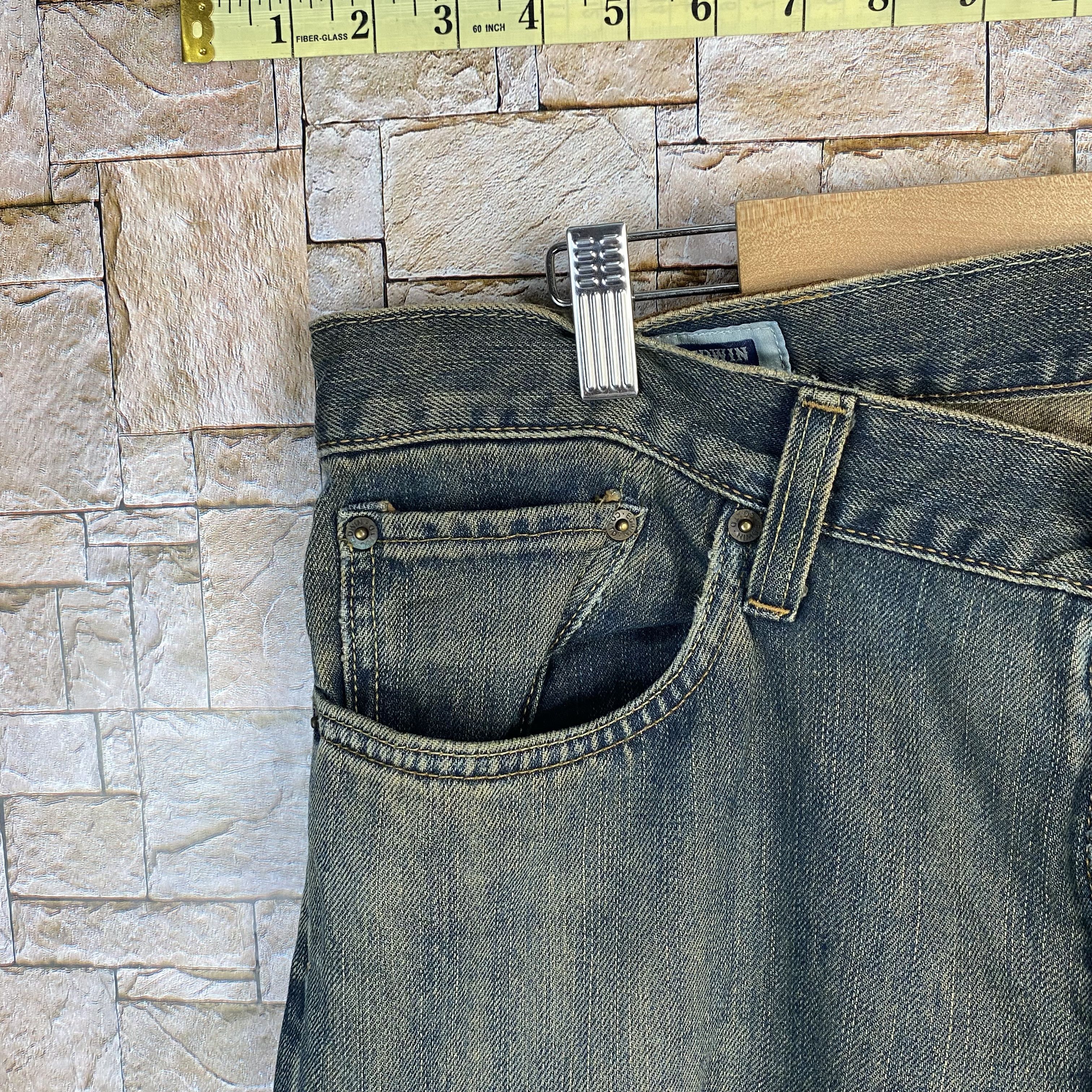 Edwin Edwin vintage Blue Denim Pants #7591 Size US 35 - 6 Thumbnail