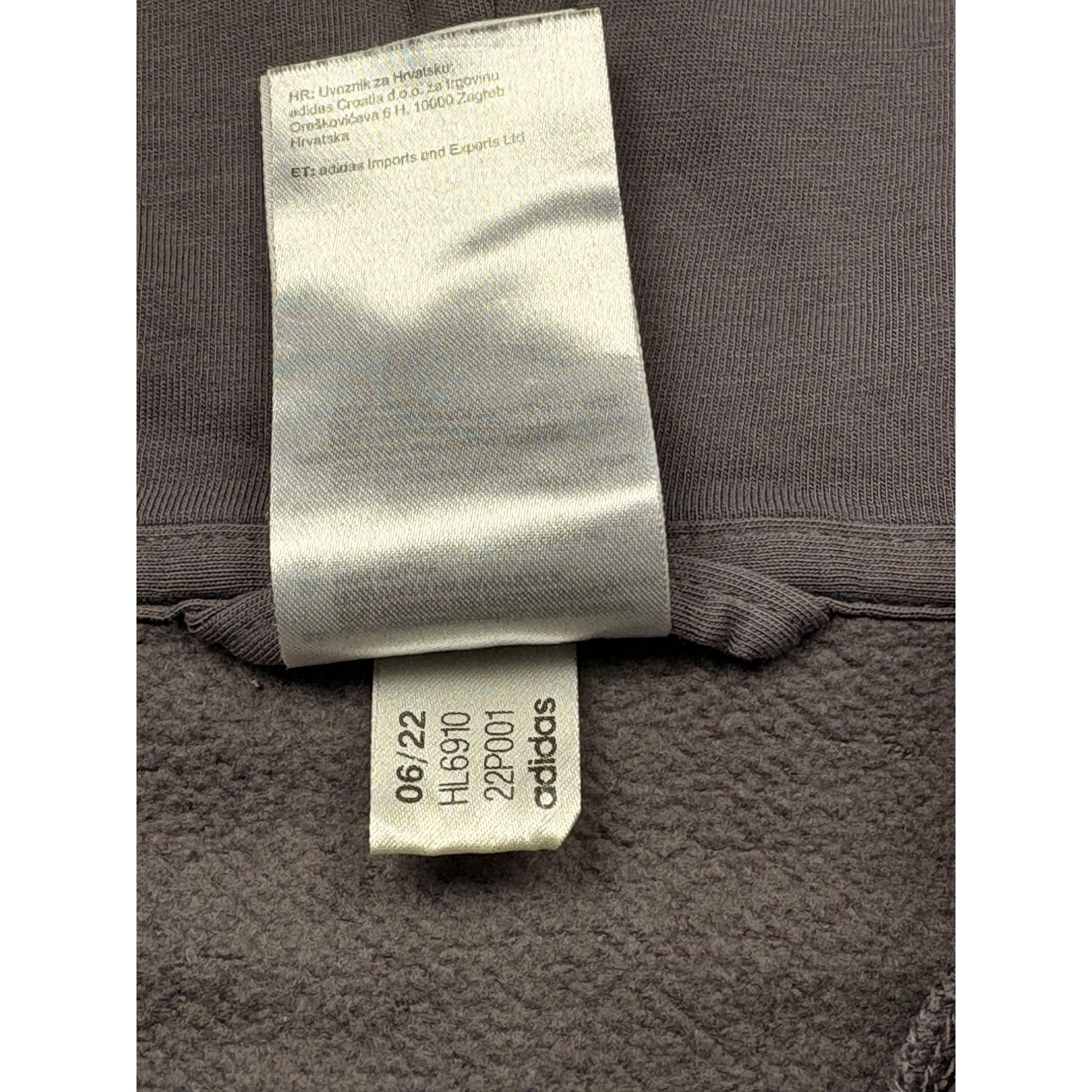 Adidas Adidas Essential Color-Block Full-Zip Hoodie - Charcoal & Bl Size US M / EU 48-50 / 2 - 6 Thumbnail