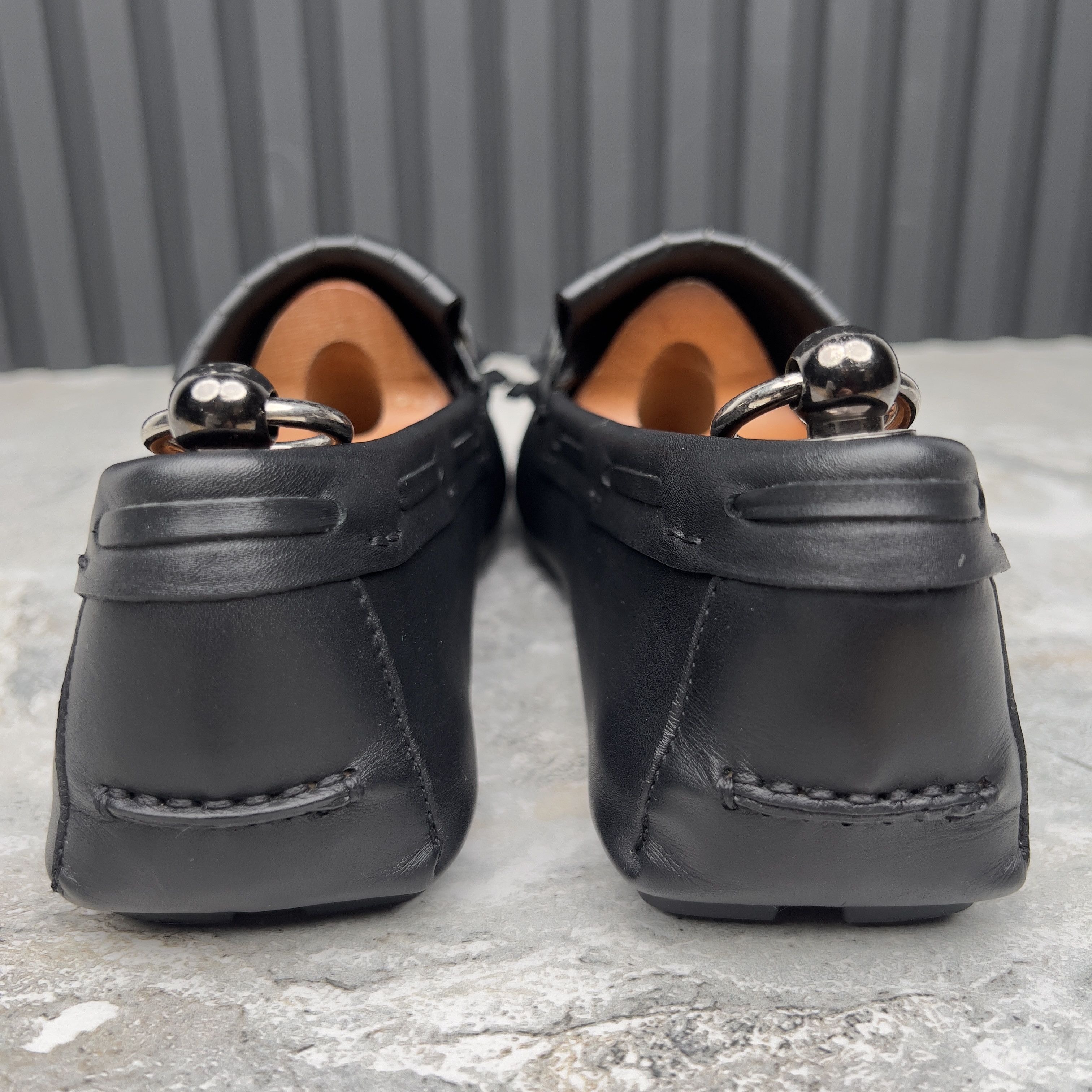 Gucci GUCCI Horsebit Web Fringe Moccasins Leather Size US 8 / EU 41 - 9 Thumbnail