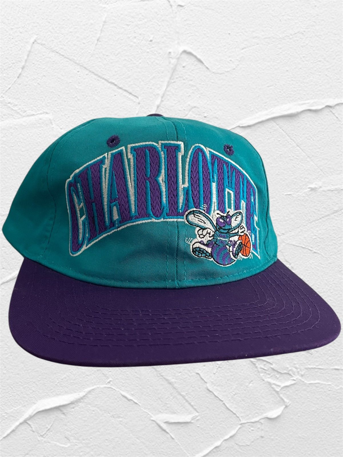 Starter Vintage 90s Starter Charlotte Hornets Snapback Made In Korea Size ONE SIZE - 1 Thumbnail