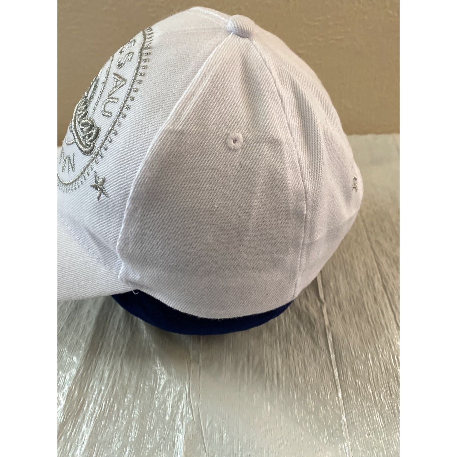 Vintage Dorsett Bahamas Baseball Cap Ball Hat Adjustable Solid Washed Men H150 / Makes One Size - Adjustable, Canvas, White, Casual, Sports 00% Size ONE SIZE - 4 Thumbnail