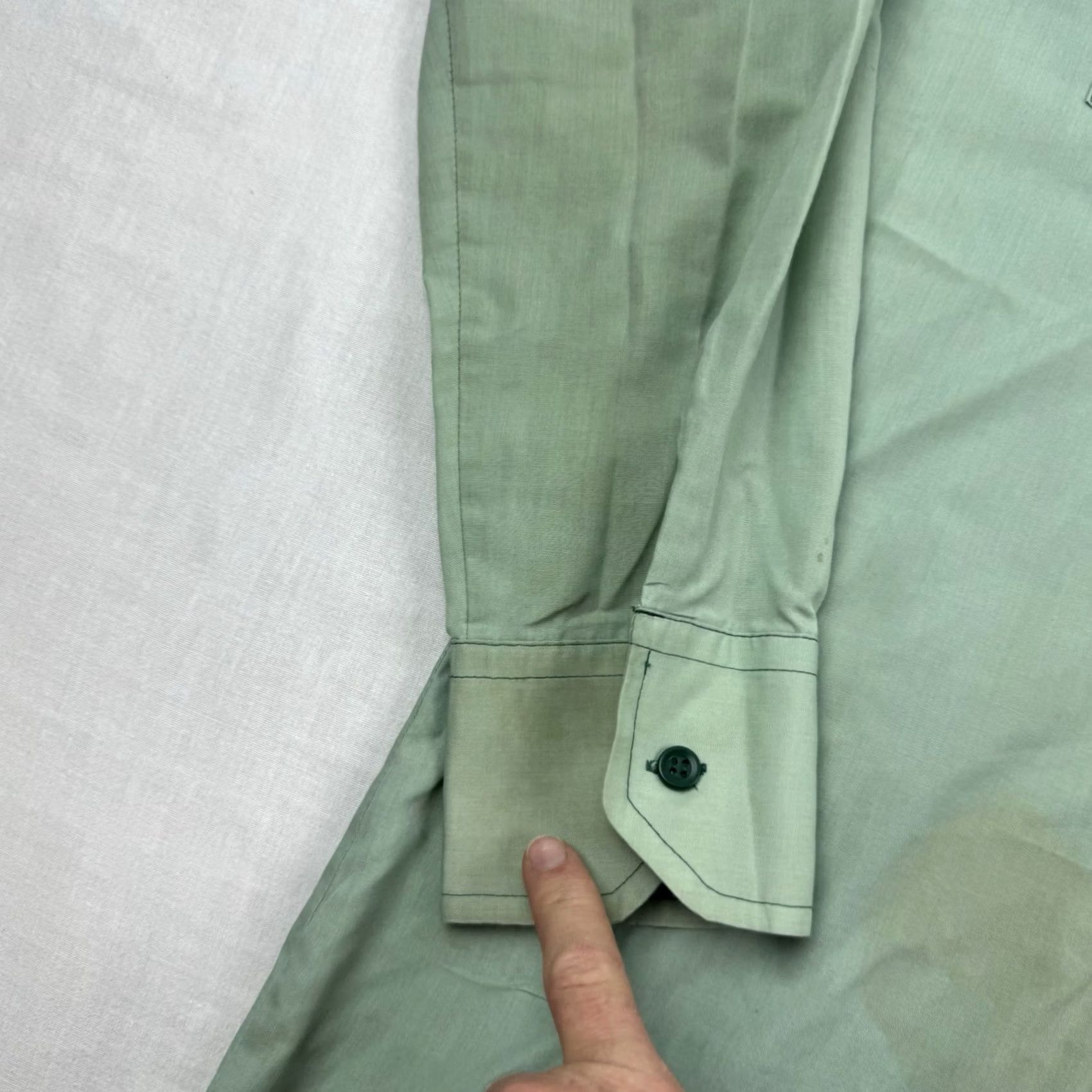 Vintage VINTAGE Bradford Western Button-Up Shirt Adult Large Green 70s Cowboy Mens Size US L / EU 52-54 / 3 - 6 Thumbnail