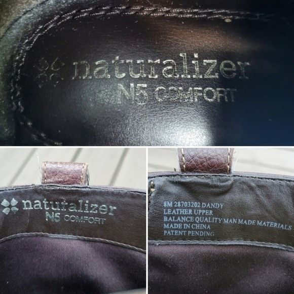 Naturalizer Naturalizer N5 Dayton Dandy Brown Leather Tan Suede Boots Size US 8 / IT 38 - 7 Thumbnail