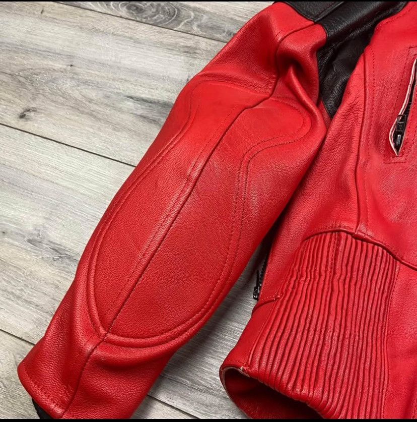 Other Vintage Sport AGV Italian Leather motorcycle jacket 36 Size XS / US 0-2 / IT 36-38 - 7 Thumbnail